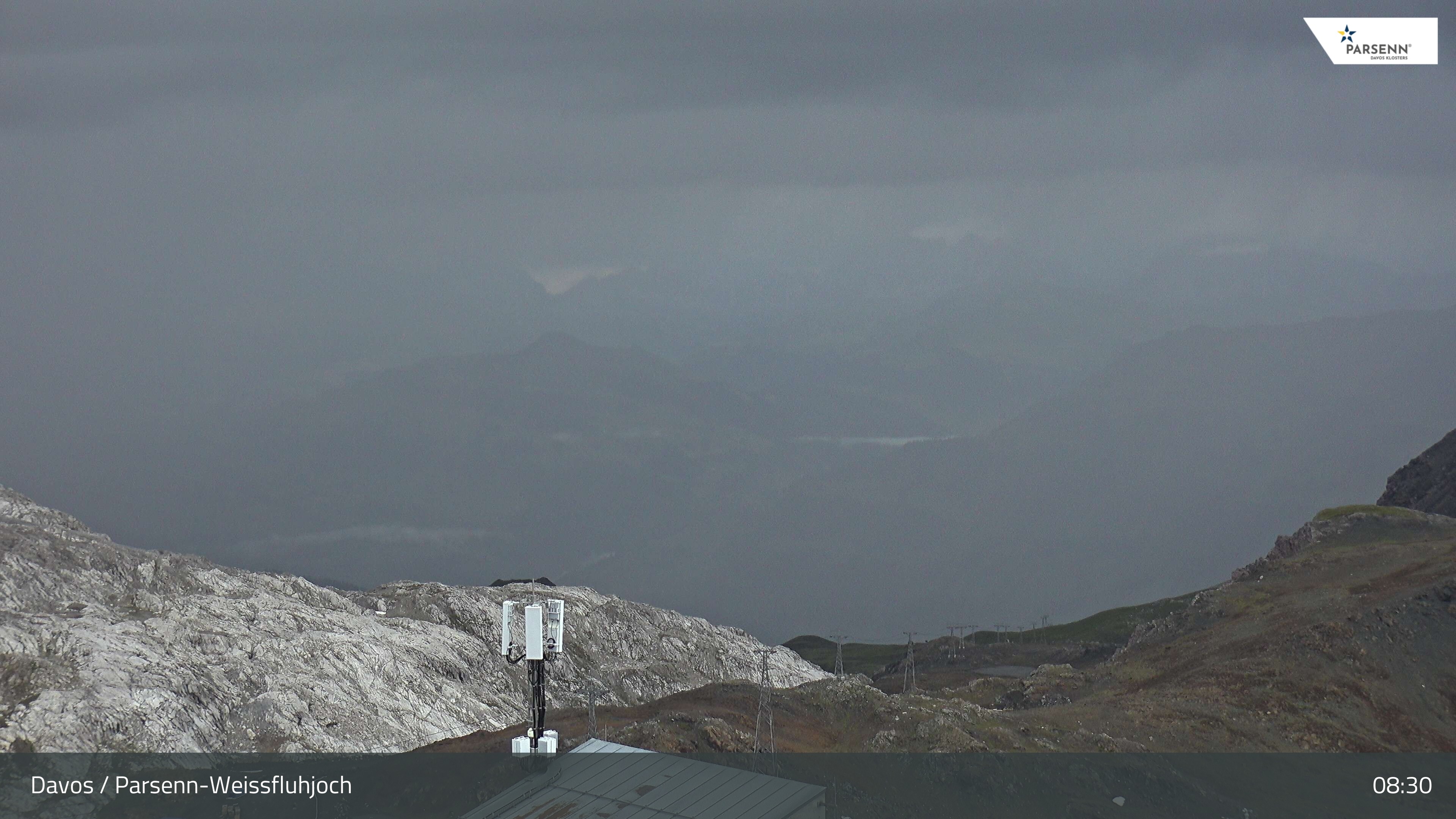 Archiv Foto Webcam Weissfluhjoch - Schifer