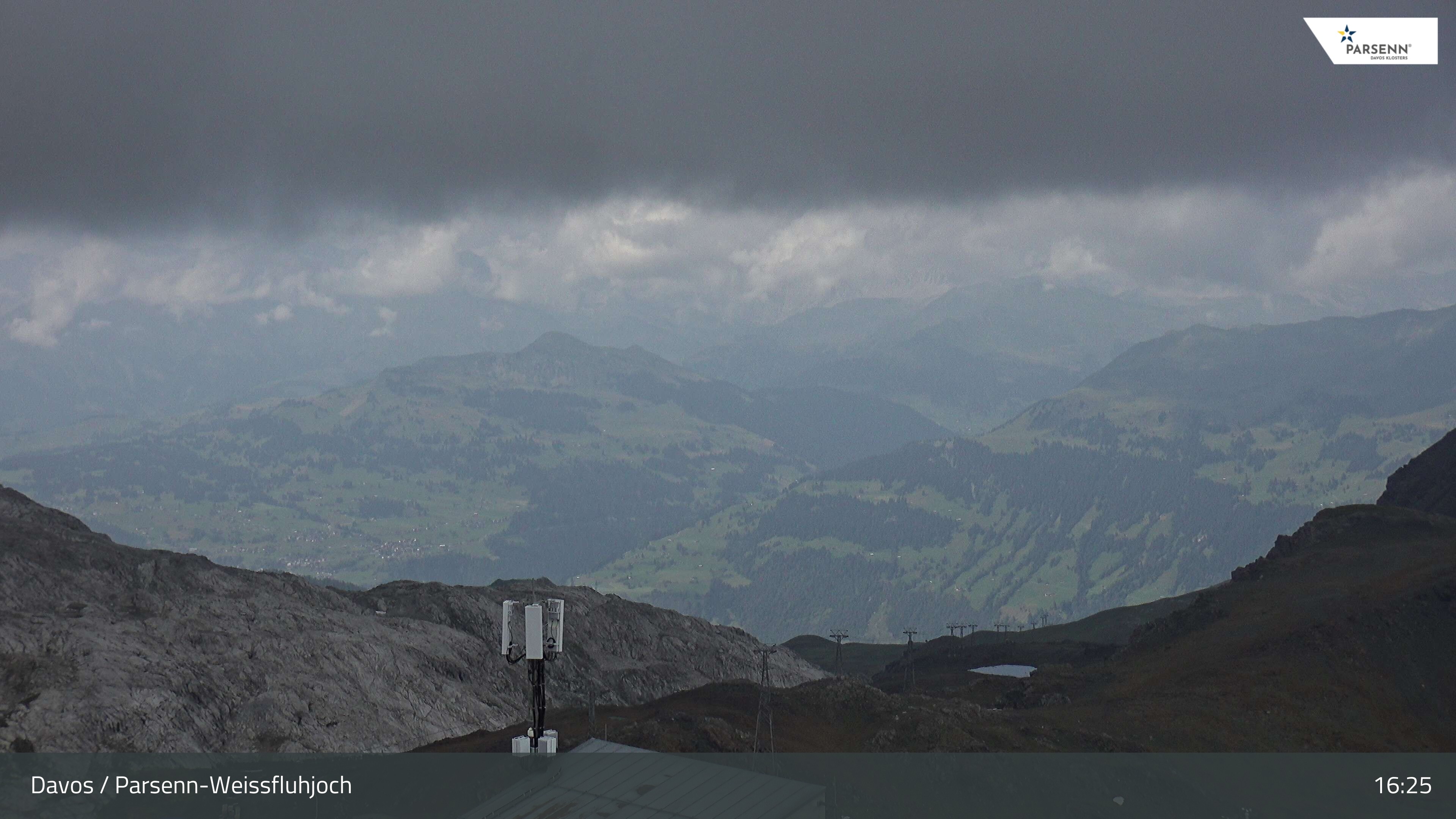 Archiv Foto Webcam Weissfluhjoch - Schifer