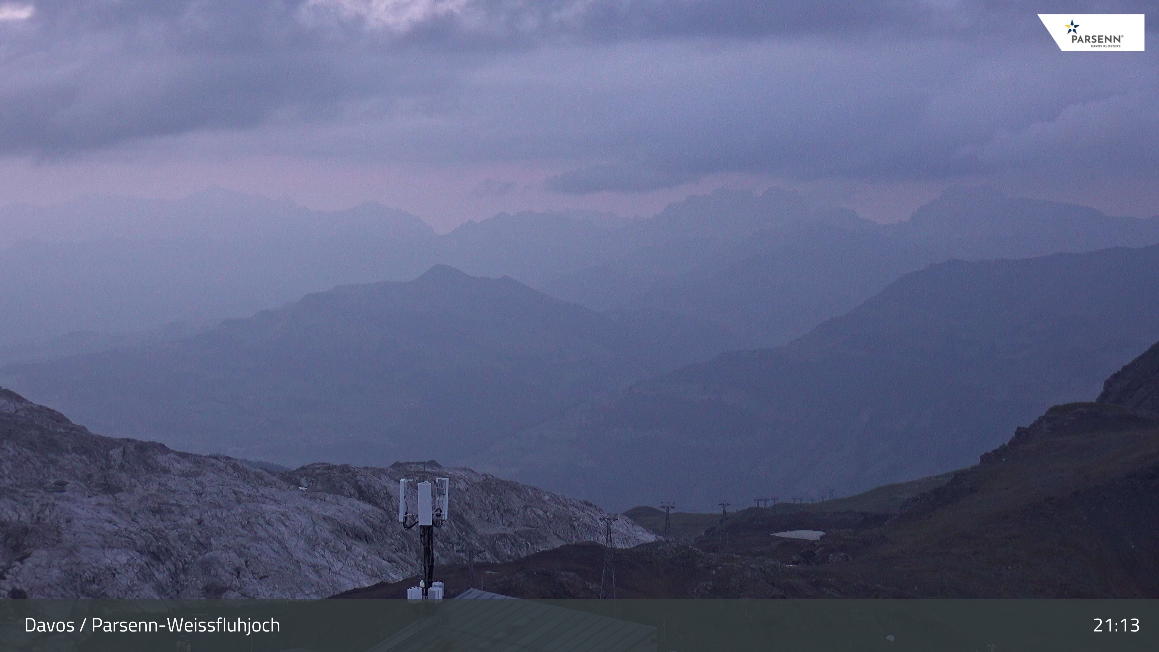 Archiv Foto Webcam Weissfluhjoch - Schifer