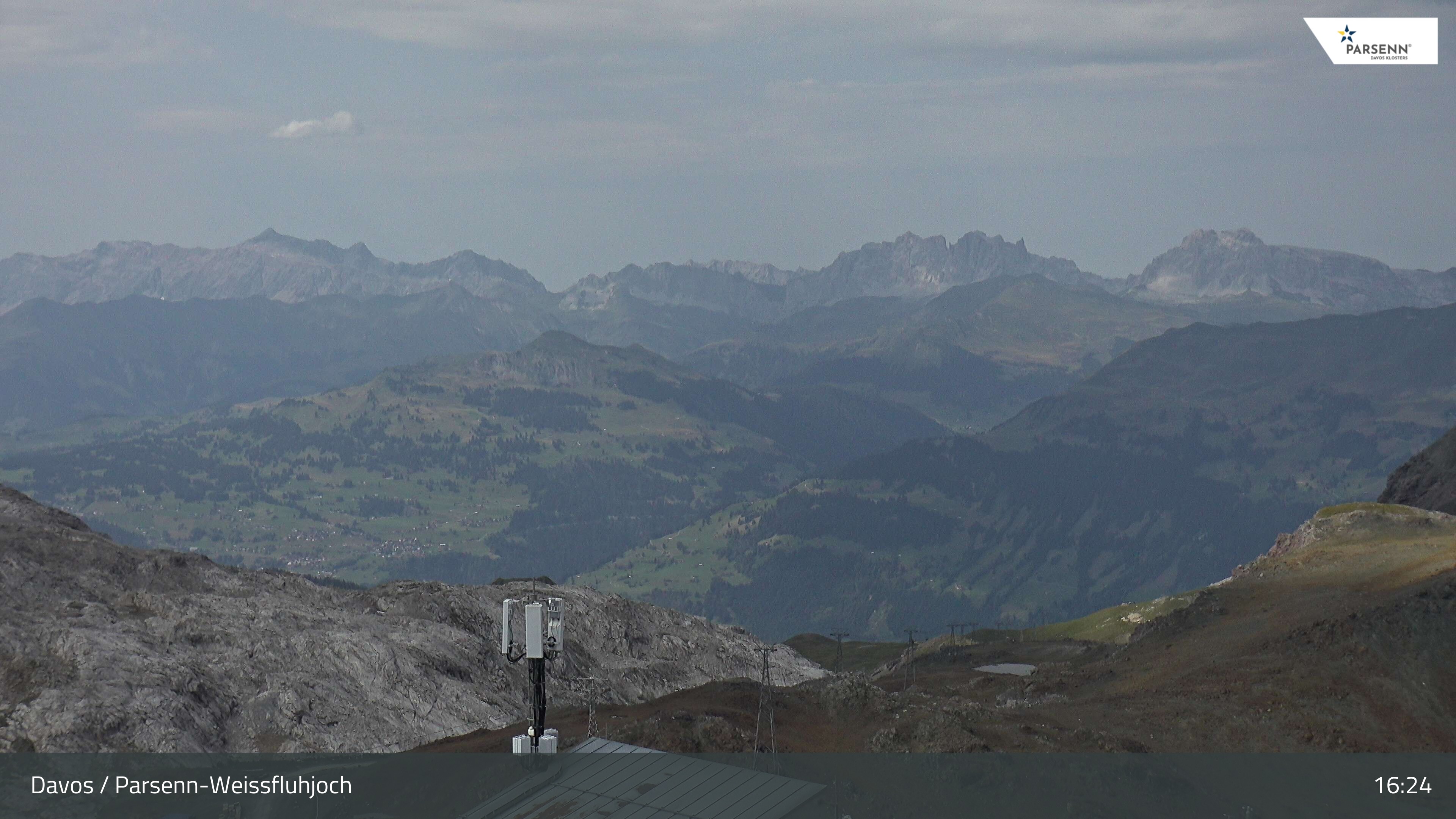 Archiv Foto Webcam Weissfluhjoch - Schifer