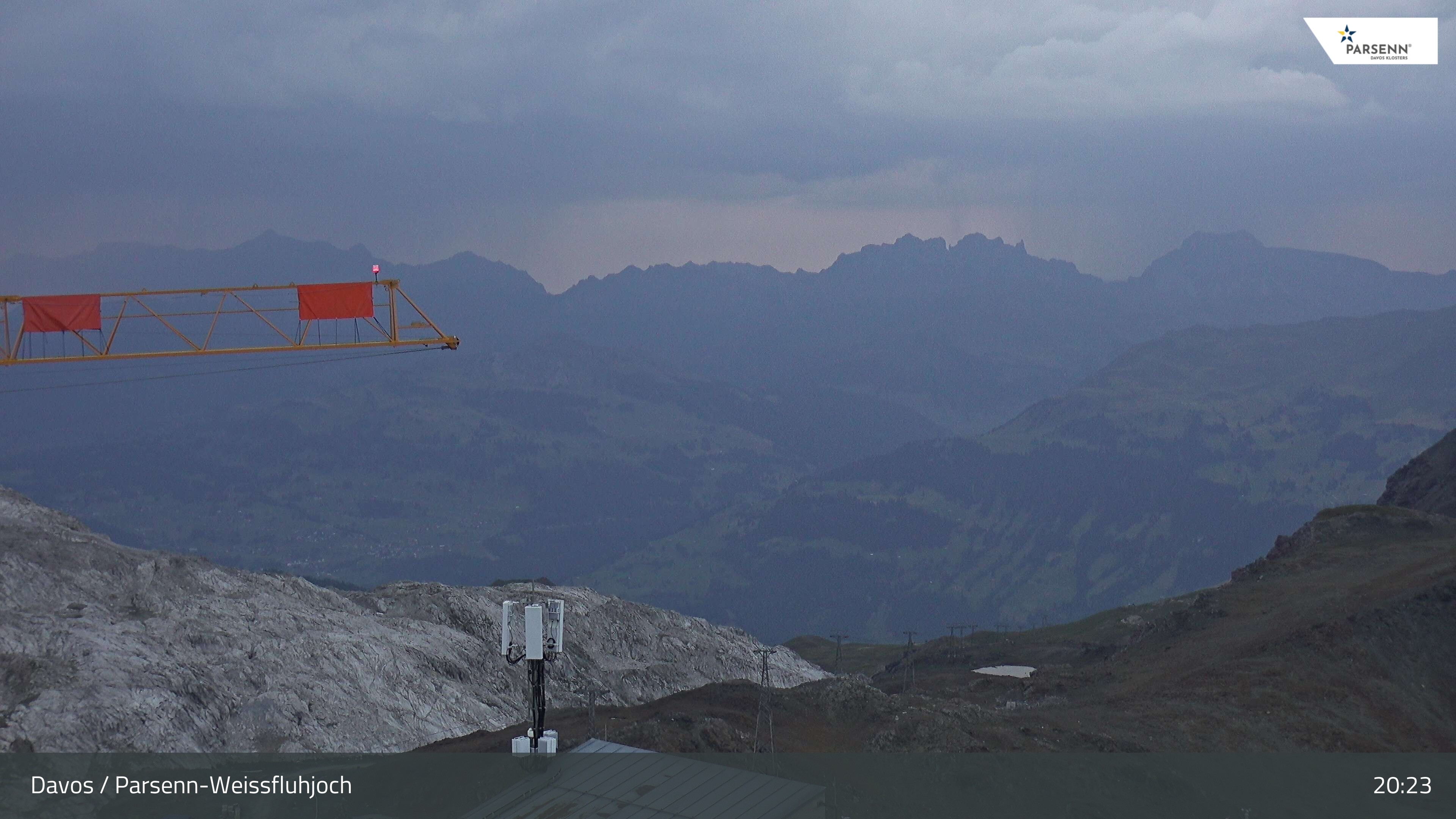 Archiv Foto Webcam Weissfluhjoch - Schifer