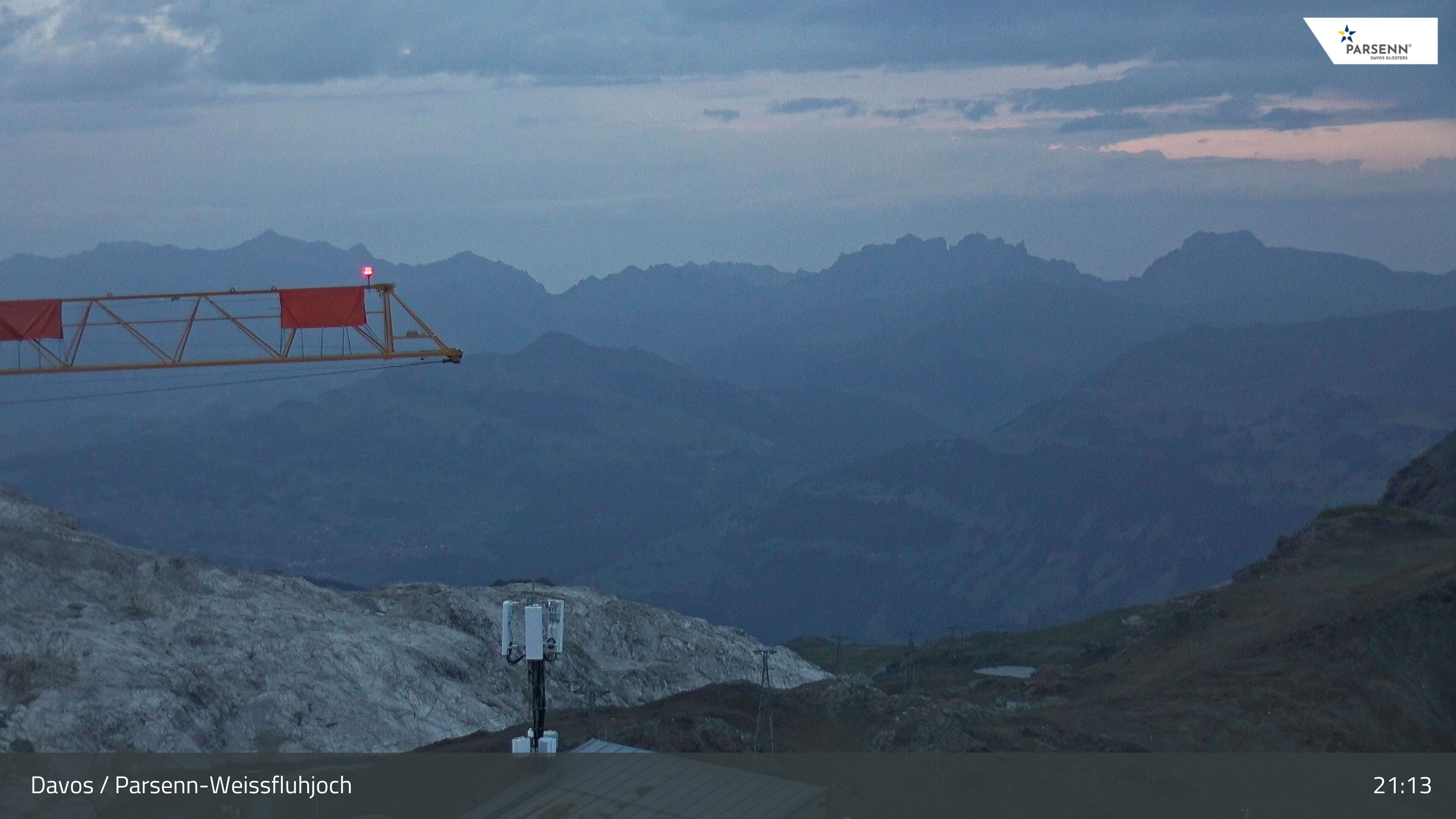 Archiv Foto Webcam Weissfluhjoch - Schifer