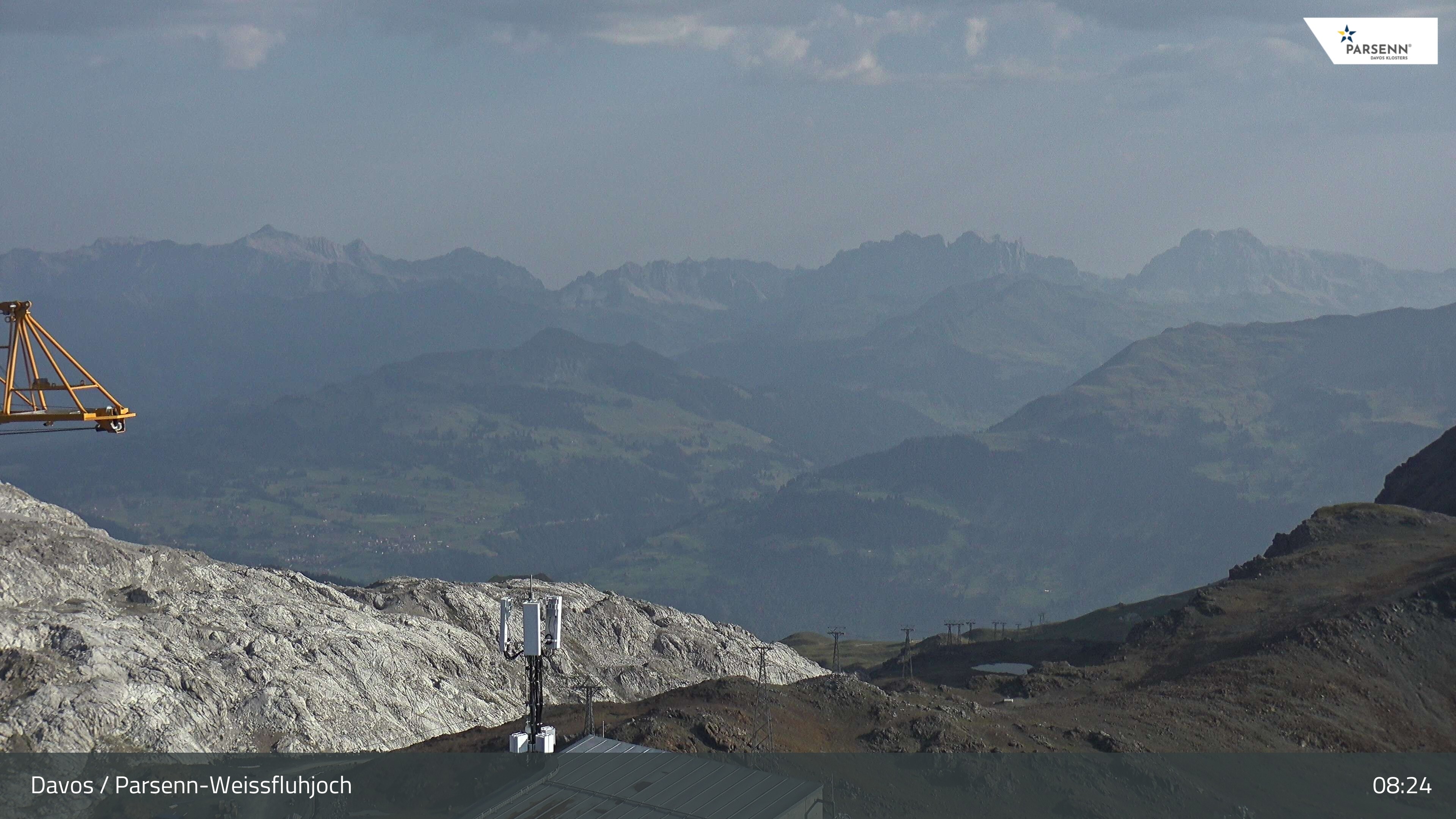 Archiv Foto Webcam Weissfluhjoch - Schifer
