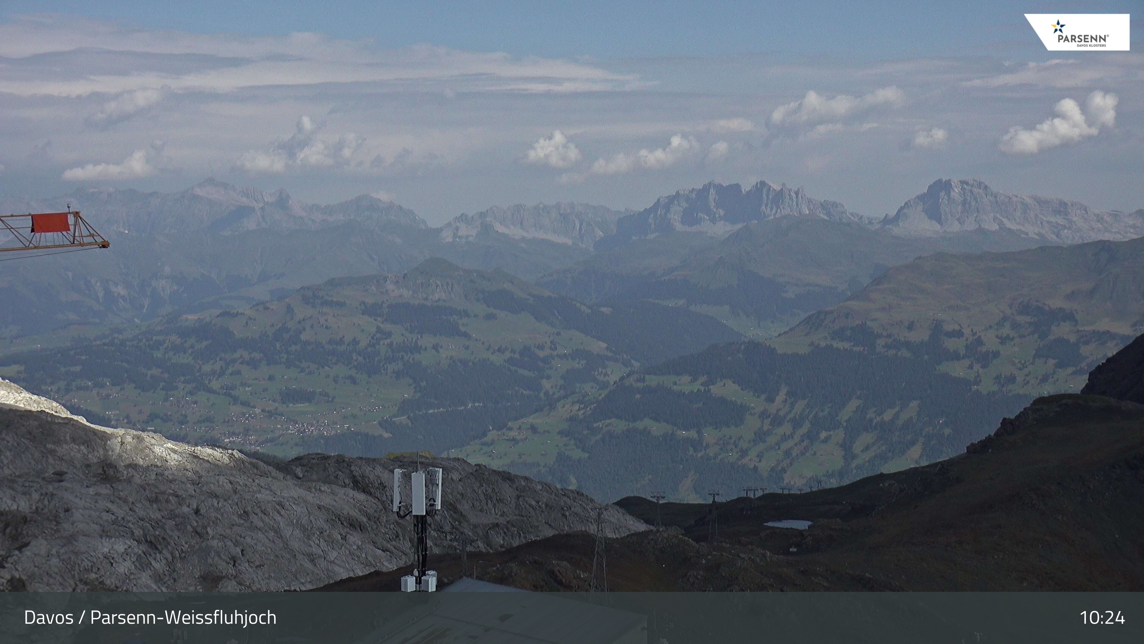 Archiv Foto Webcam Weissfluhjoch - Schifer