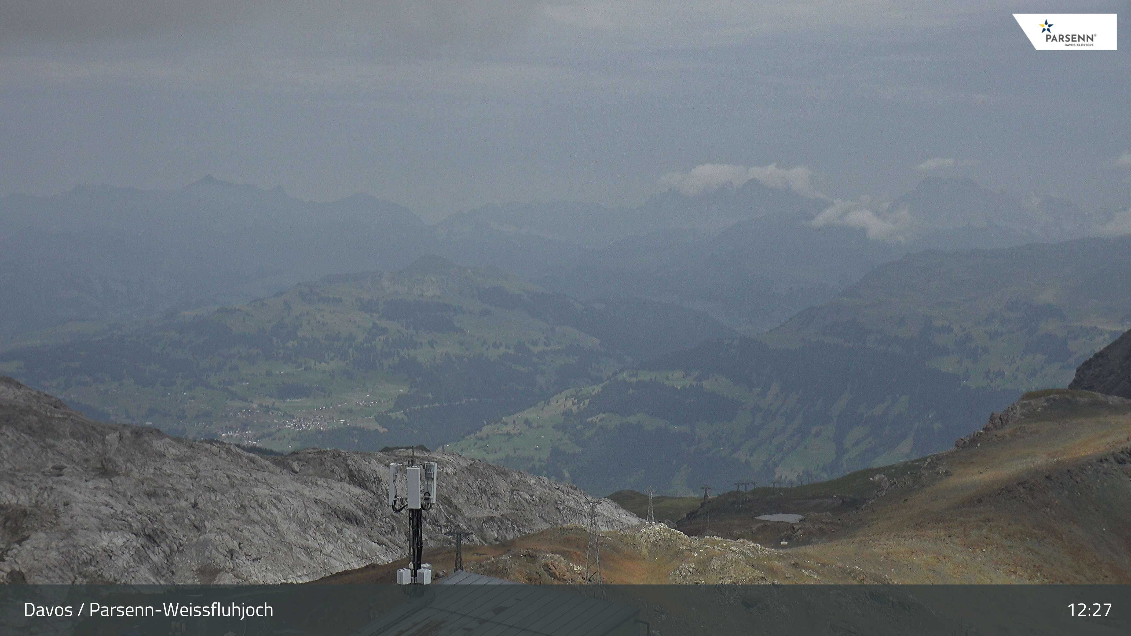 Archiv Foto Webcam Weissfluhjoch - Schifer