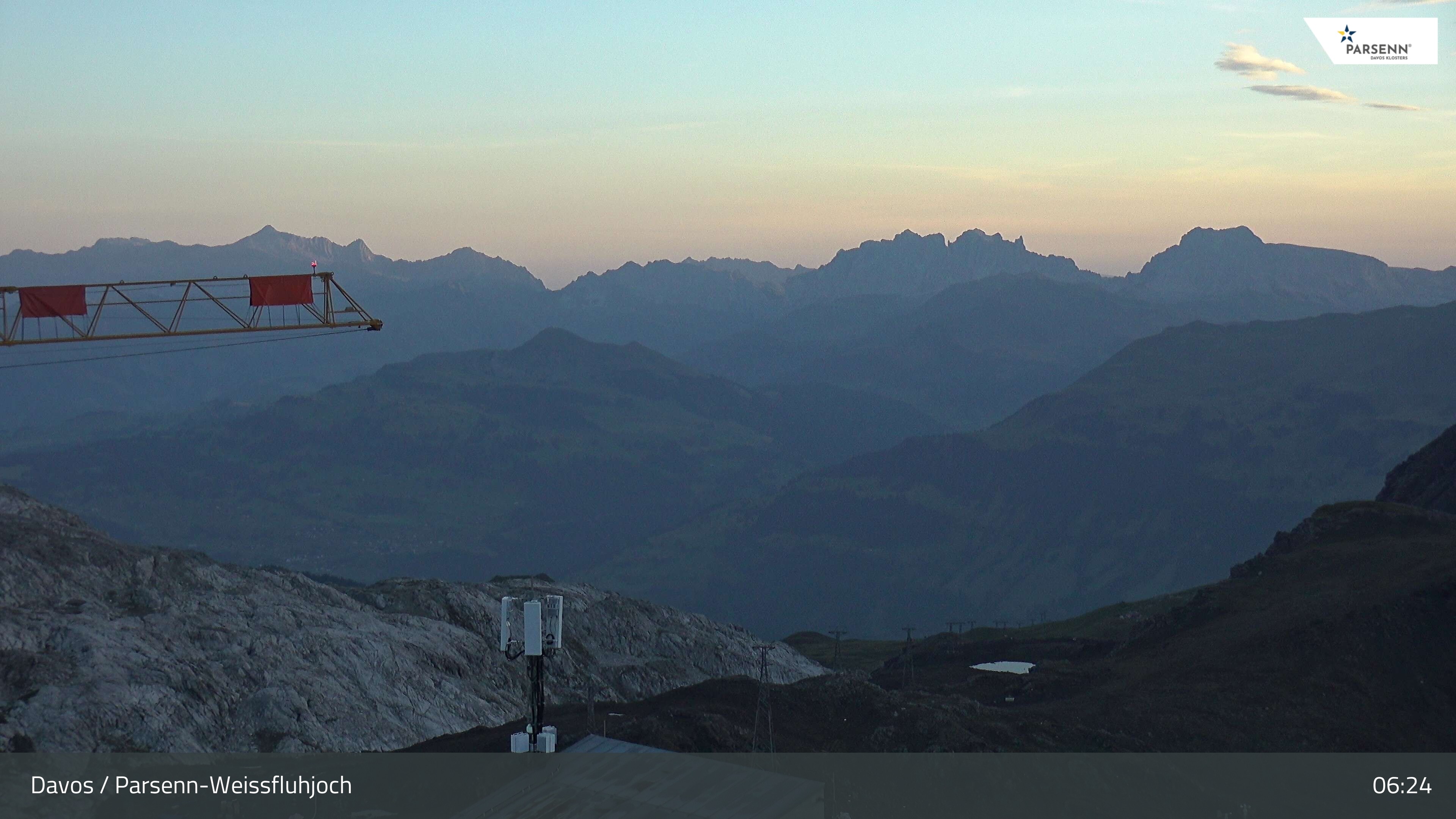 Archiv Foto Webcam Weissfluhjoch - Schifer