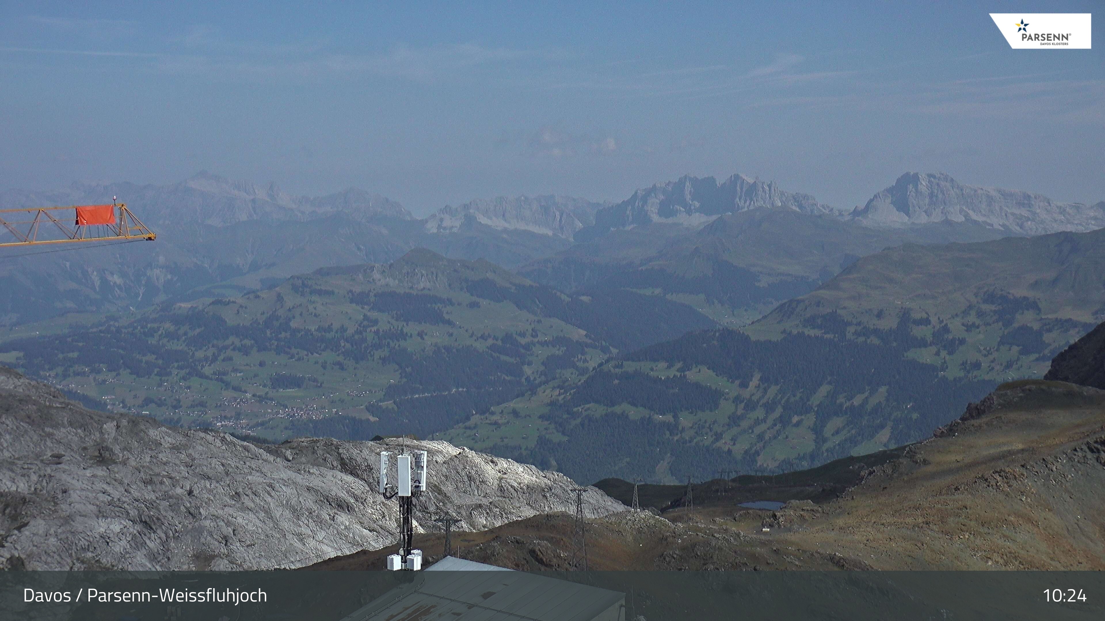 Archiv Foto Webcam Weissfluhjoch - Schifer
