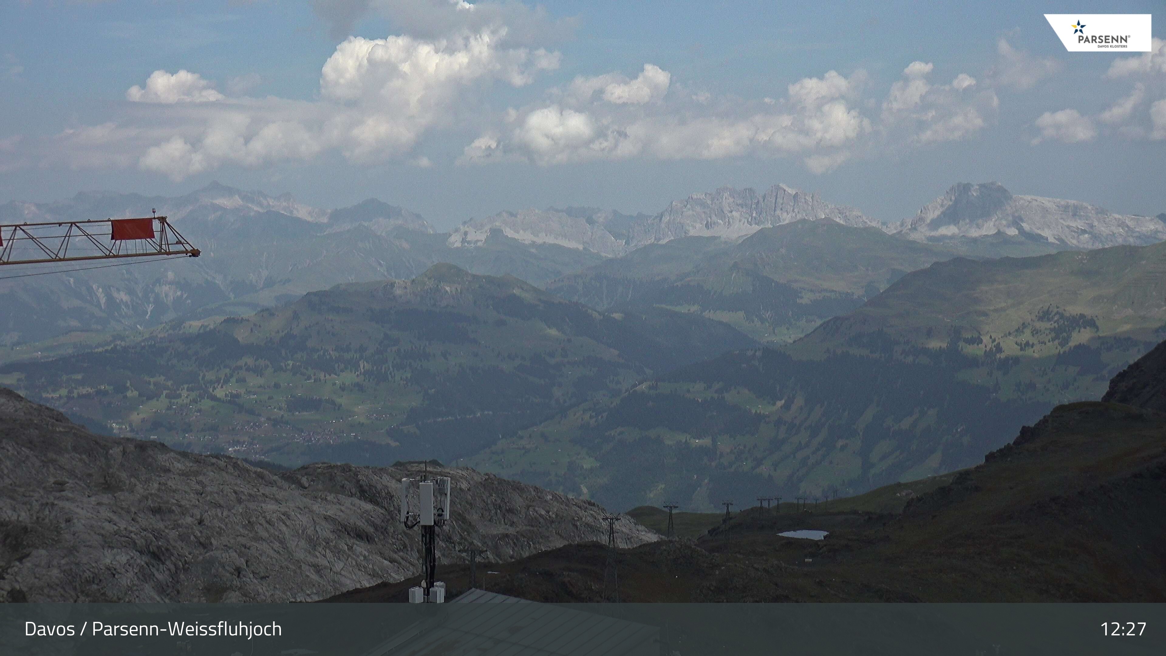 Archiv Foto Webcam Weissfluhjoch - Schifer
