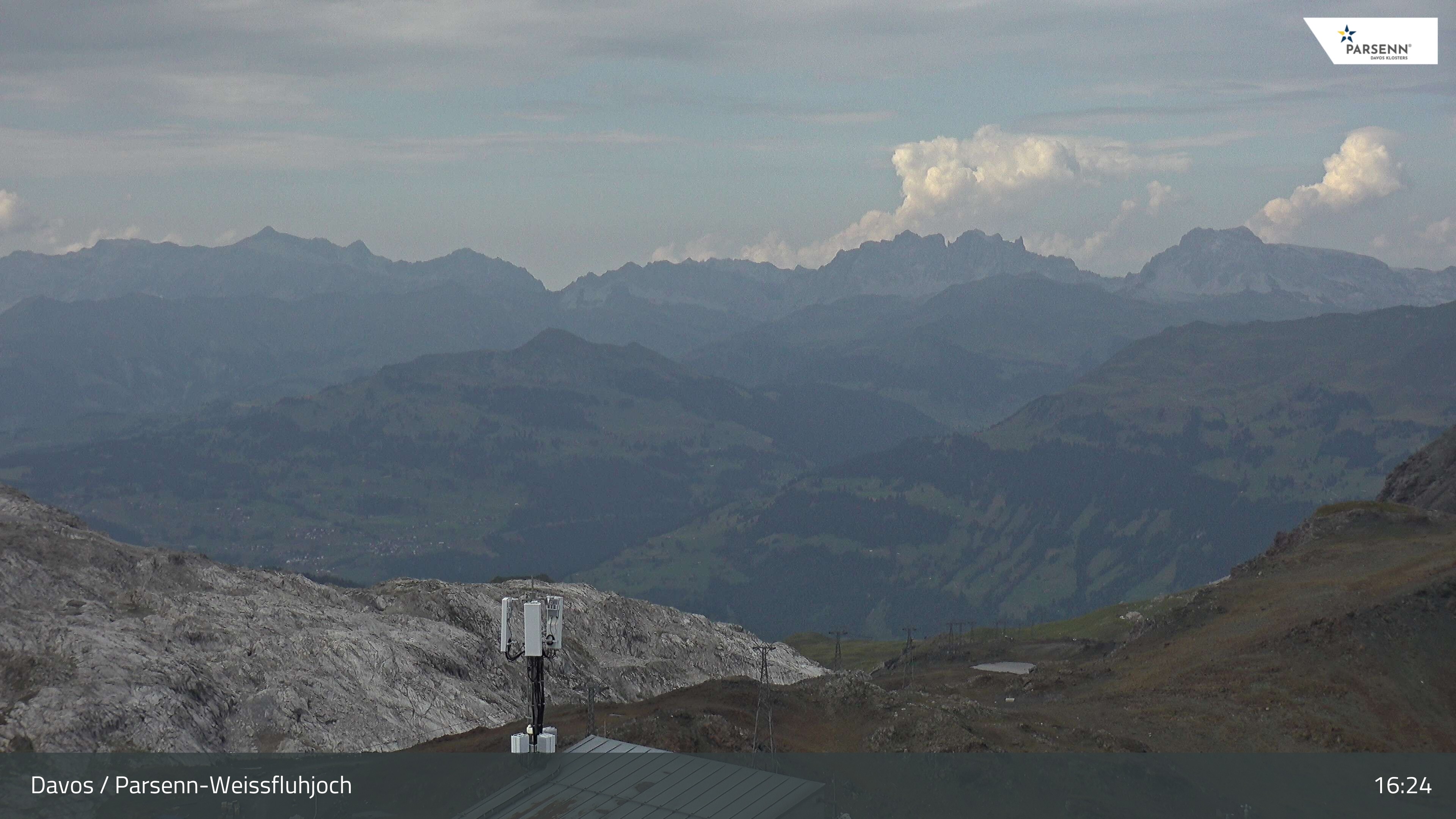 Archiv Foto Webcam Weissfluhjoch - Schifer
