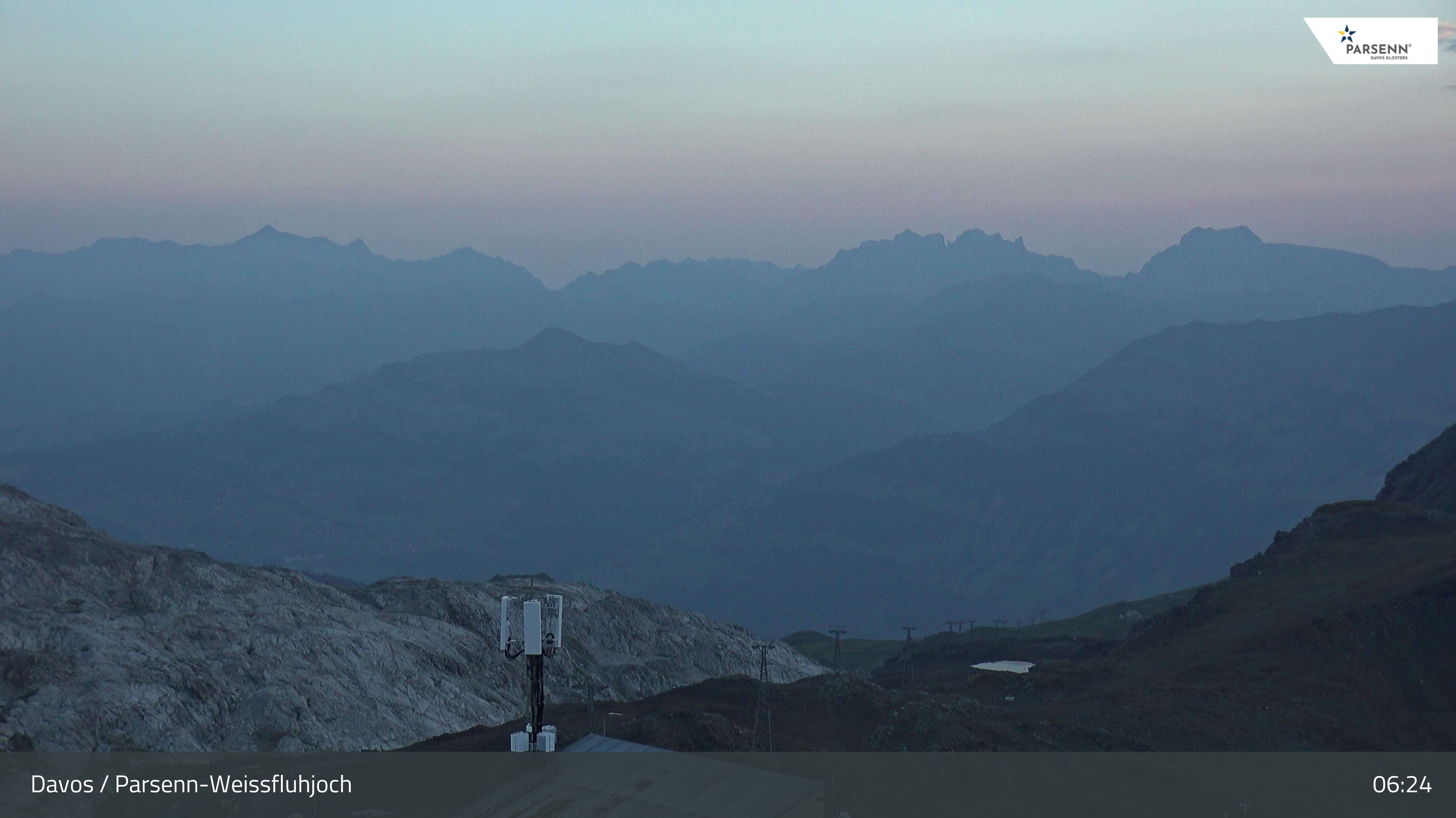 Archiv Foto Webcam Weissfluhjoch - Schifer