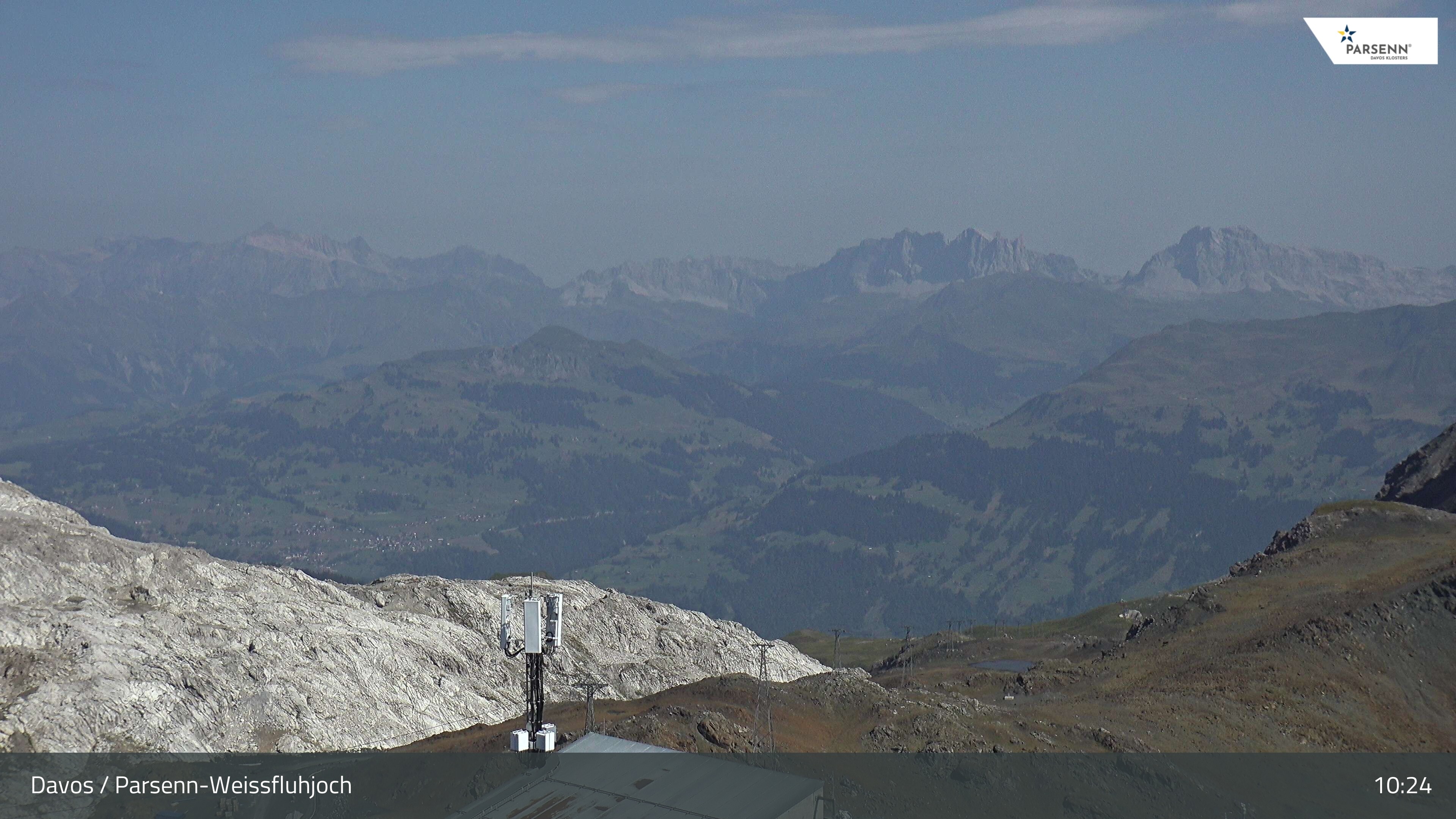 Archiv Foto Webcam Weissfluhjoch - Schifer
