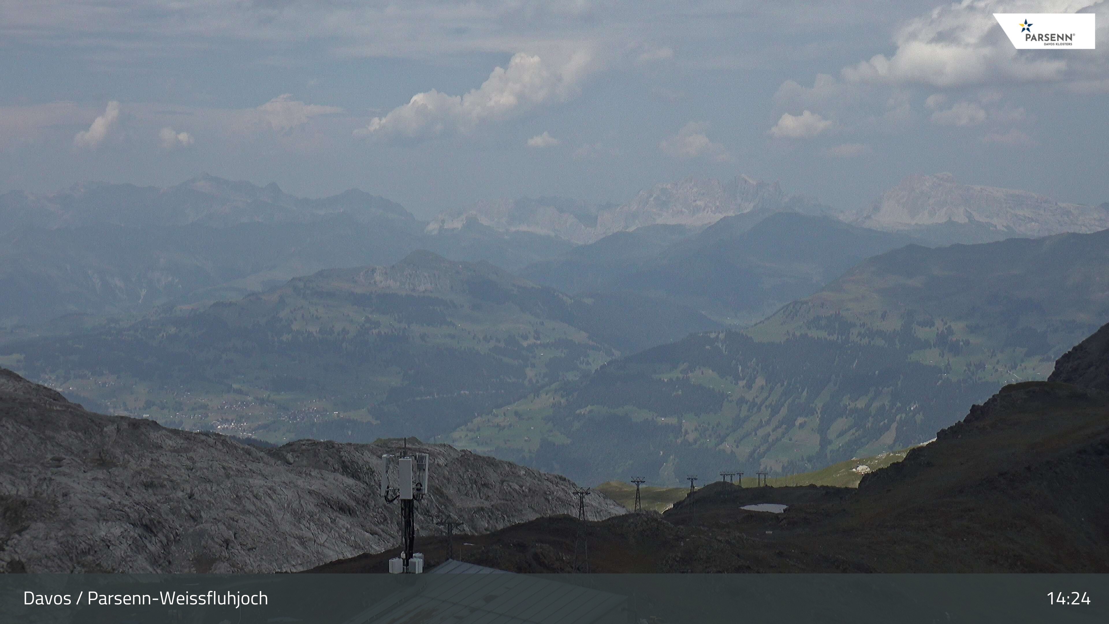 Archiv Foto Webcam Weissfluhjoch - Schifer