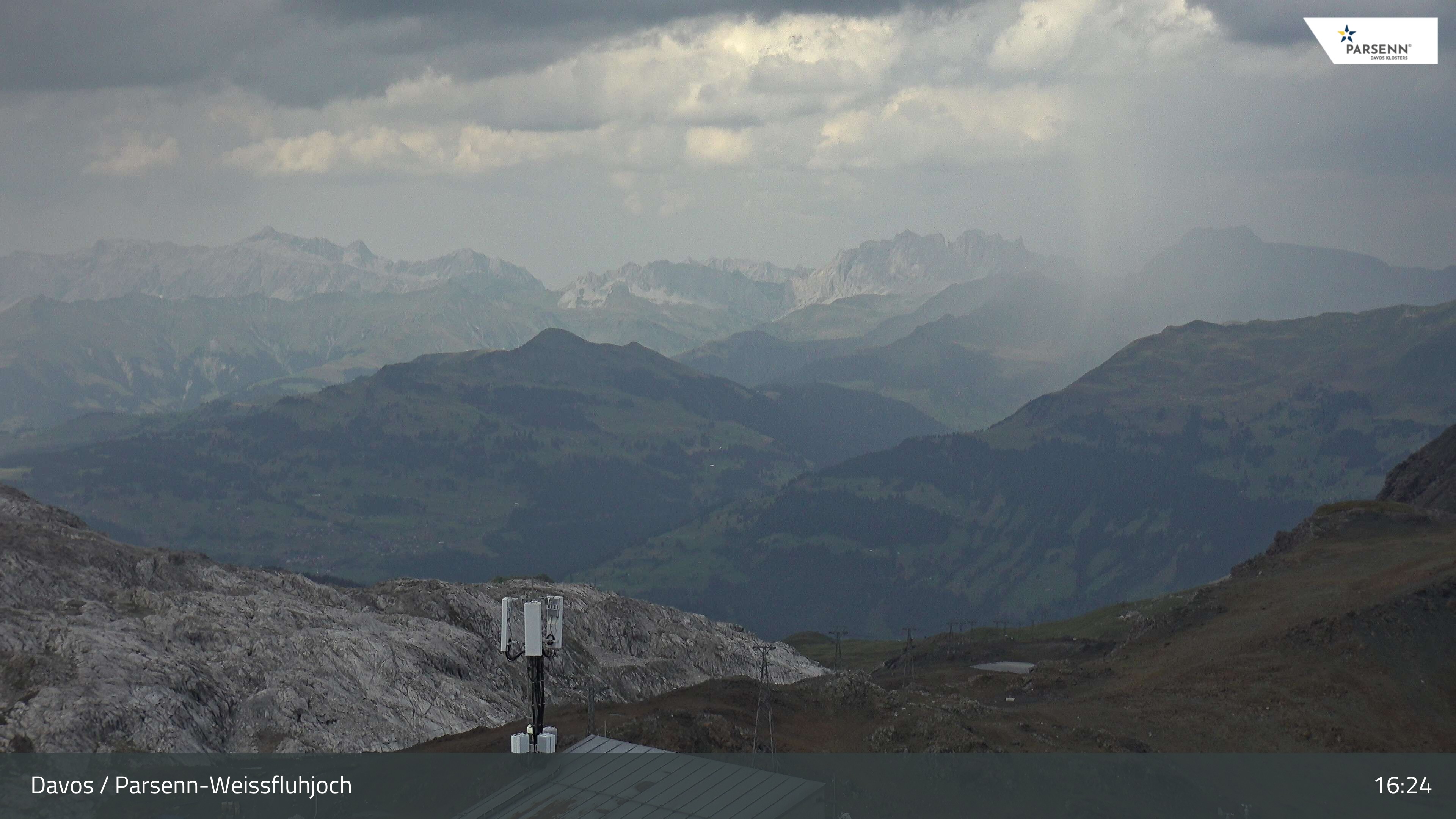 Archiv Foto Webcam Weissfluhjoch - Schifer