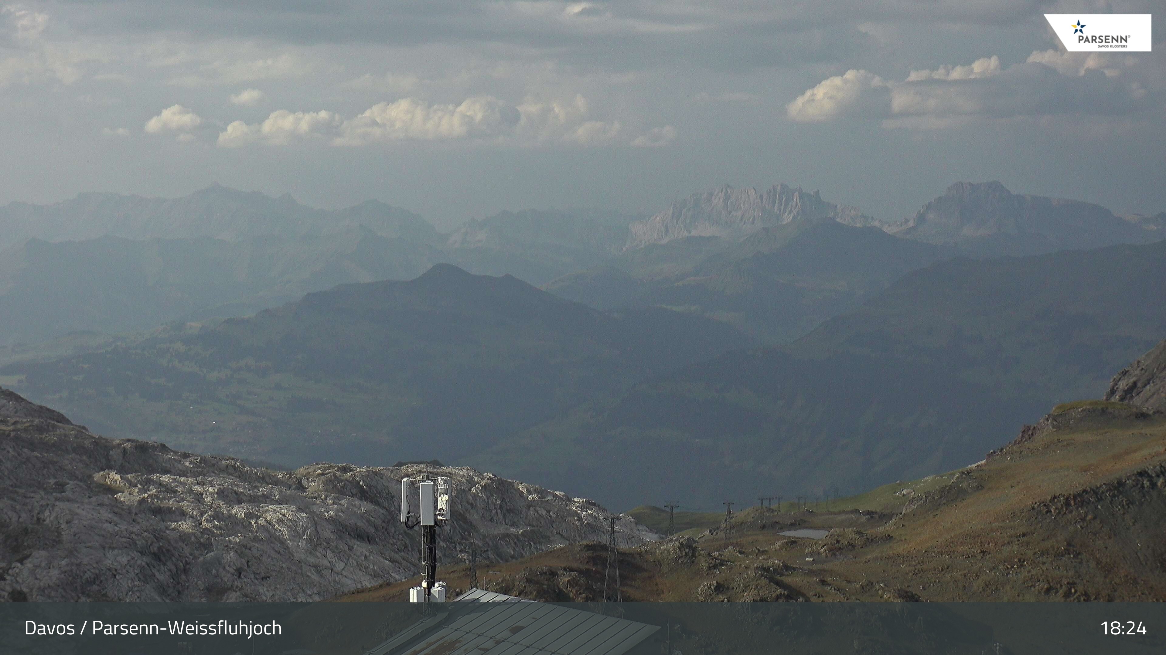 Archiv Foto Webcam Weissfluhjoch - Schifer