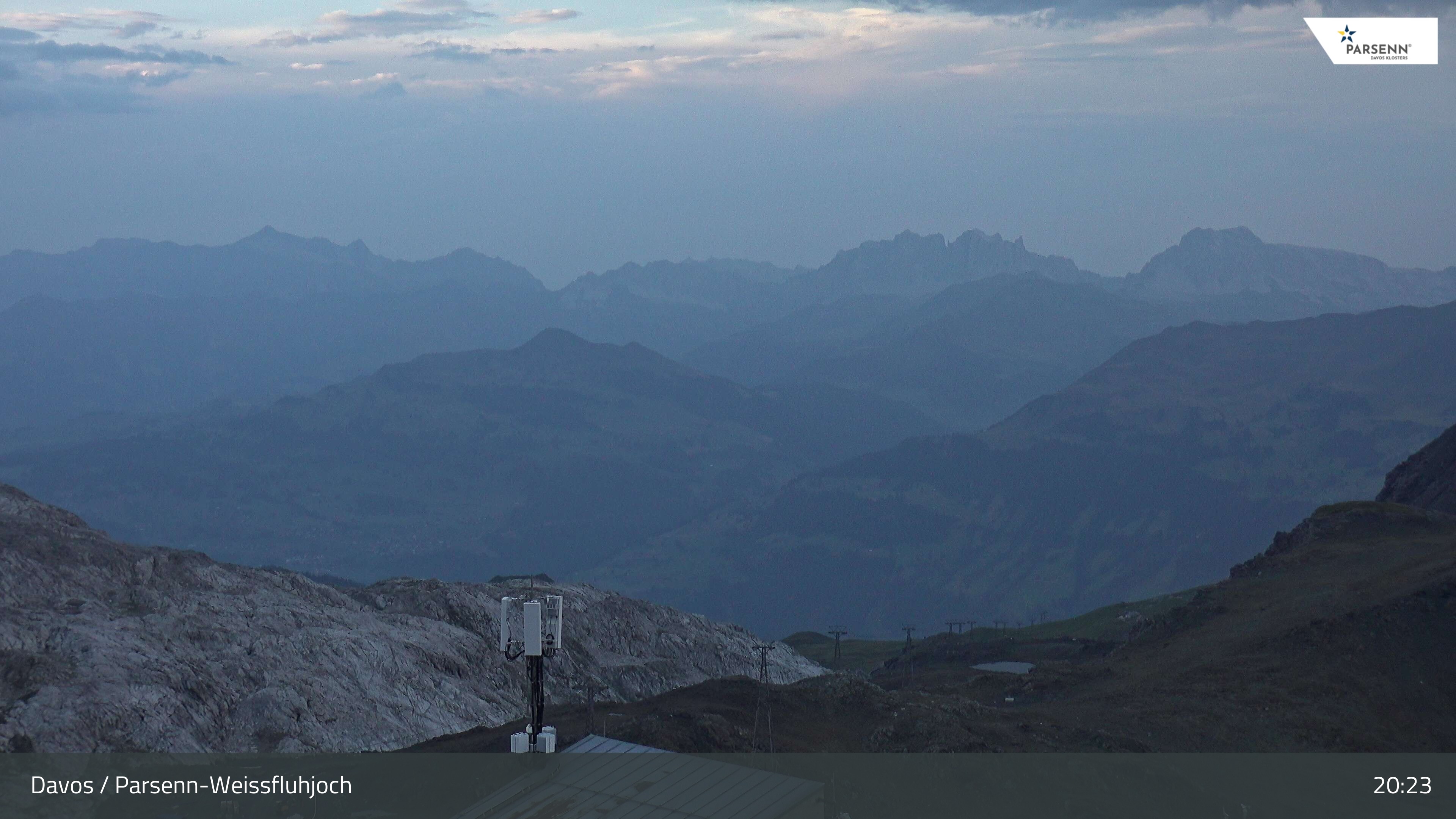 Archiv Foto Webcam Weissfluhjoch - Schifer