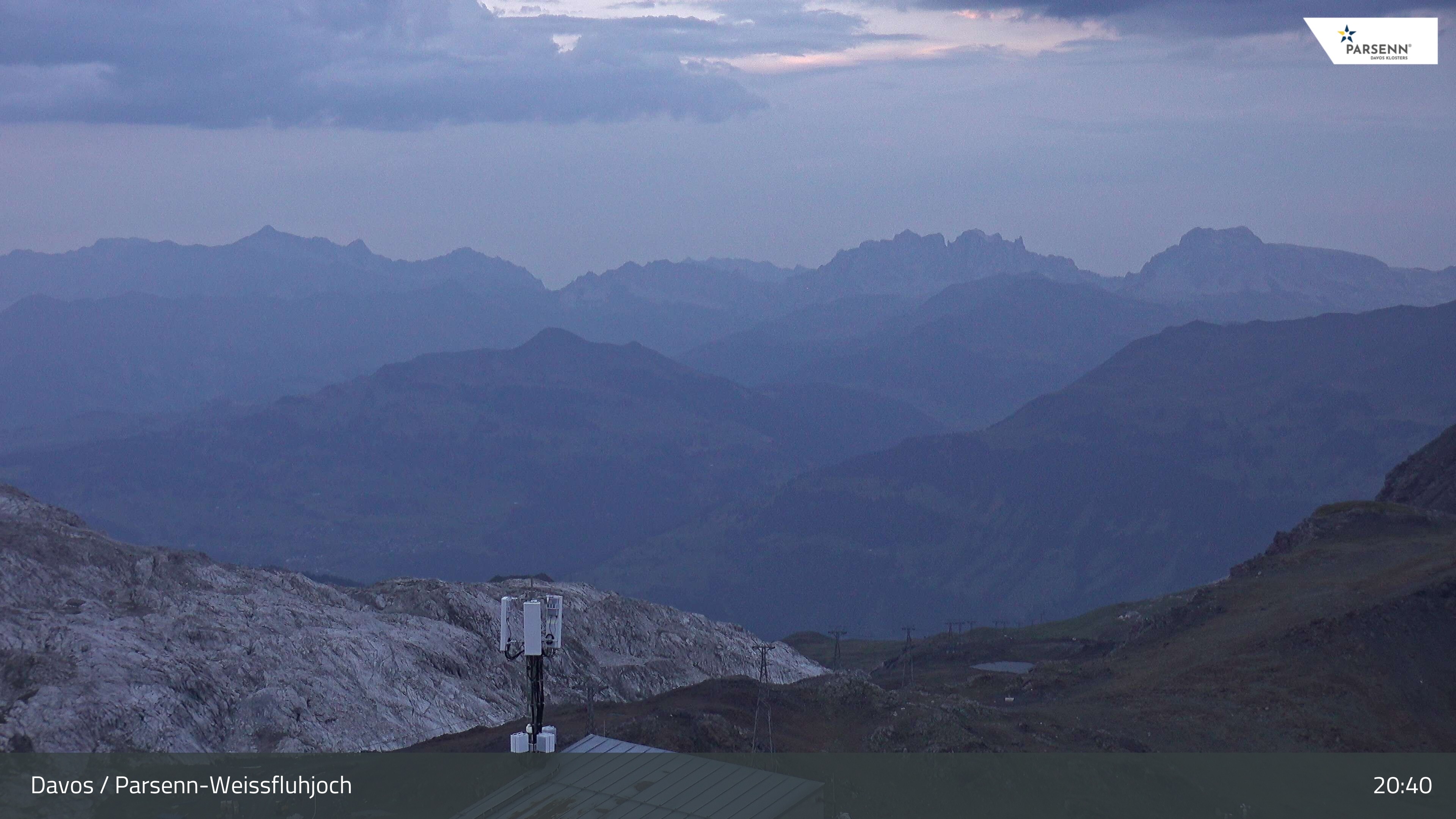 Archiv Foto Webcam Weissfluhjoch - Schifer