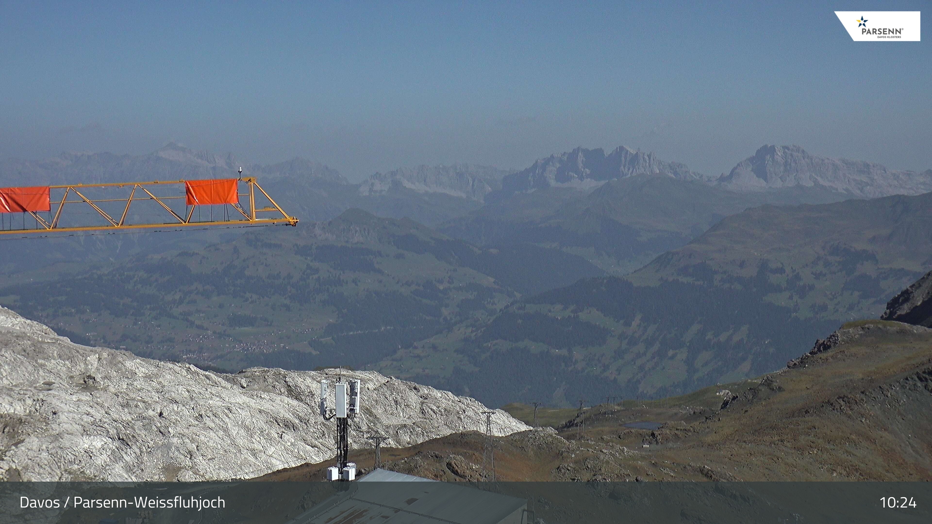 Archiv Foto Webcam Weissfluhjoch - Schifer