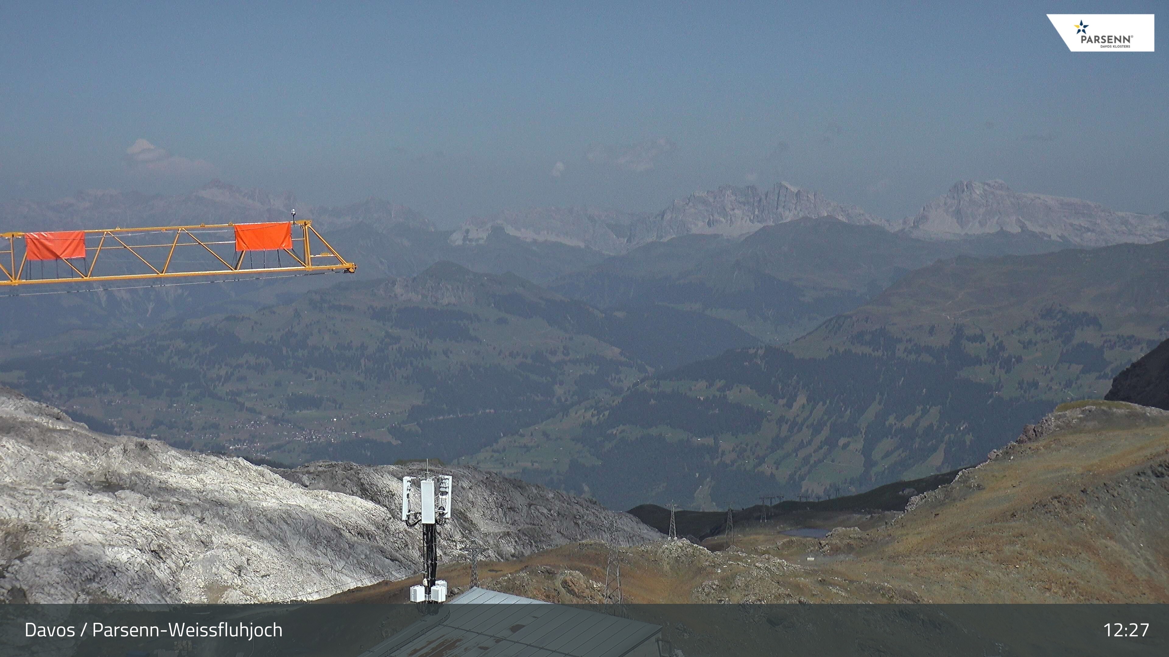 Archiv Foto Webcam Weissfluhjoch - Schifer