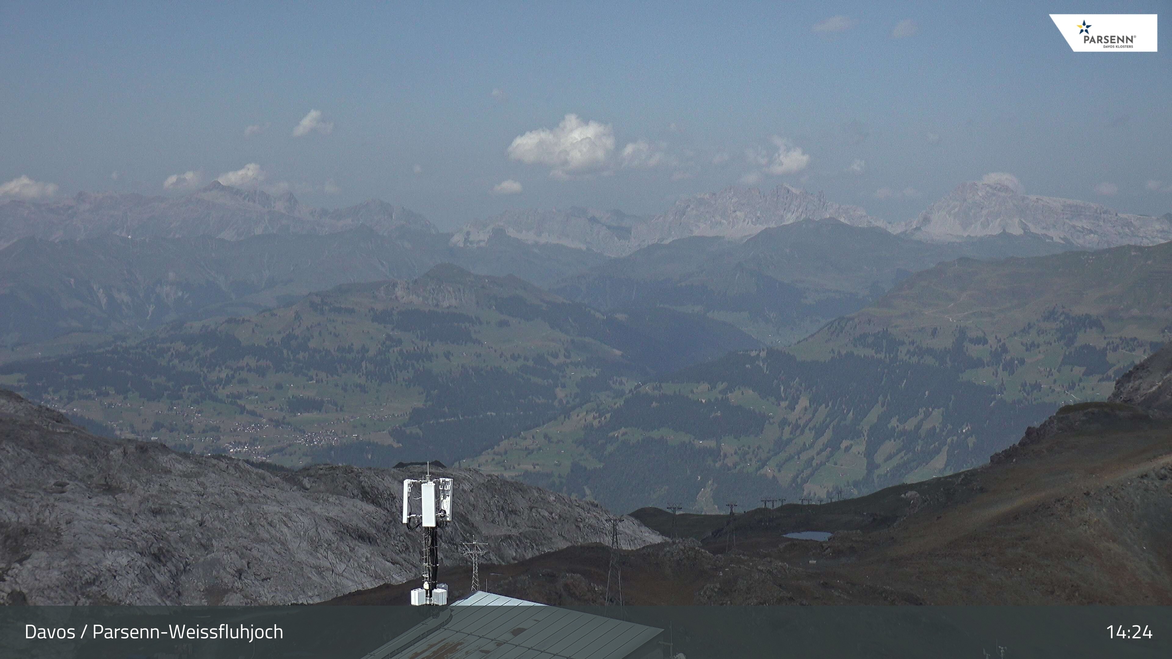 Archiv Foto Webcam Weissfluhjoch - Schifer