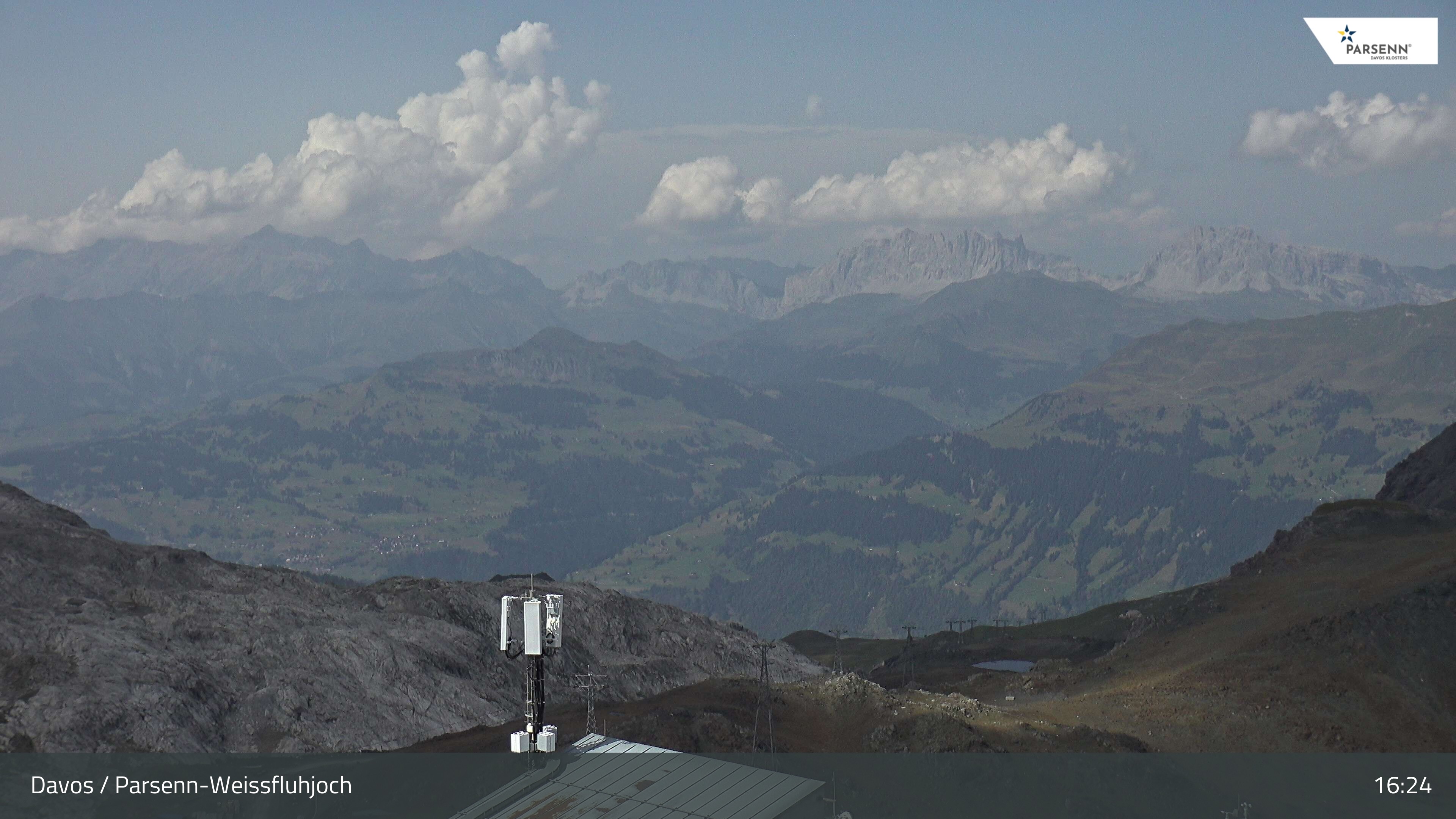 Archiv Foto Webcam Weissfluhjoch - Schifer