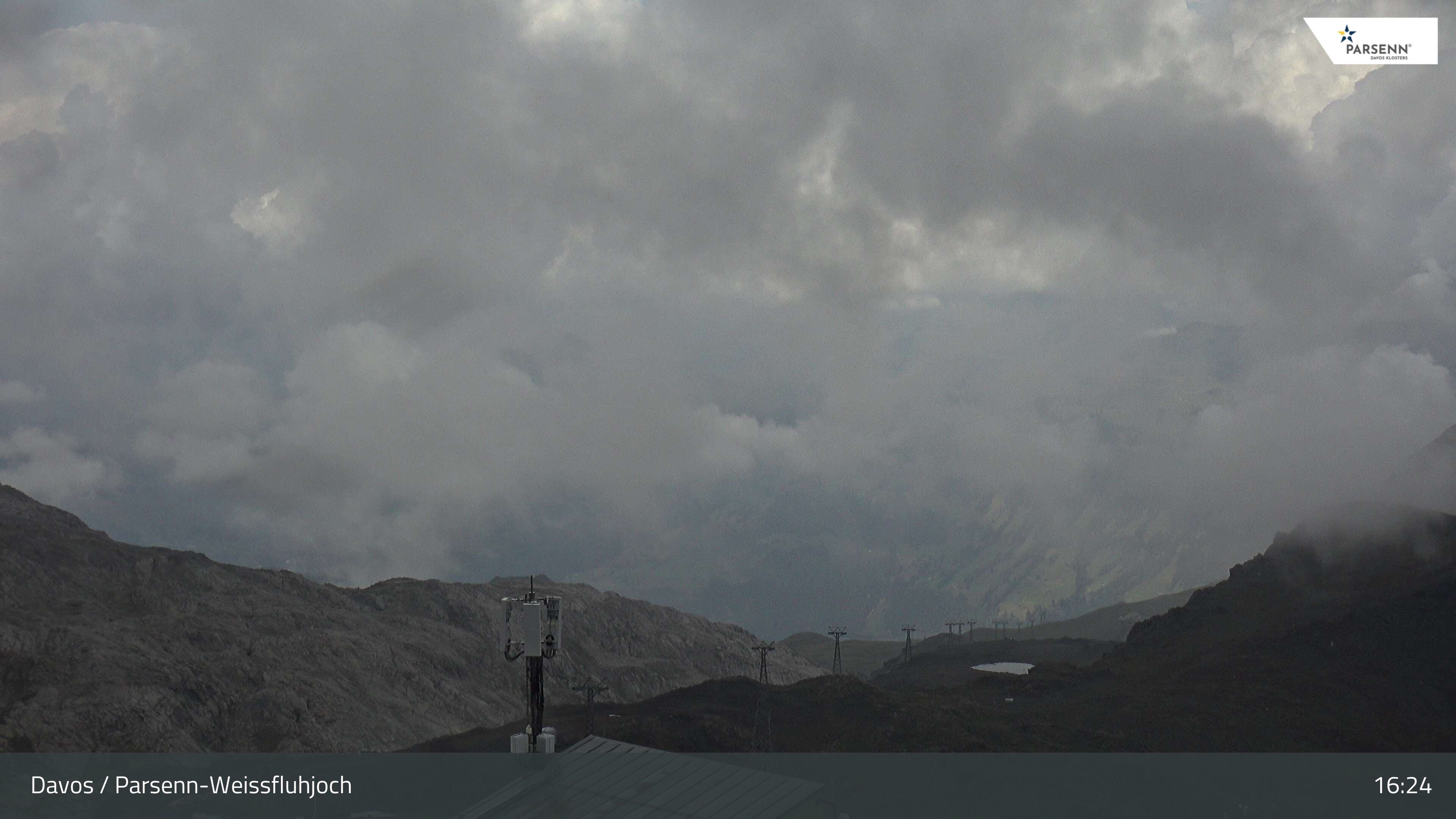 Archived image Webcam Weissfluhjoch, Davos Klosters