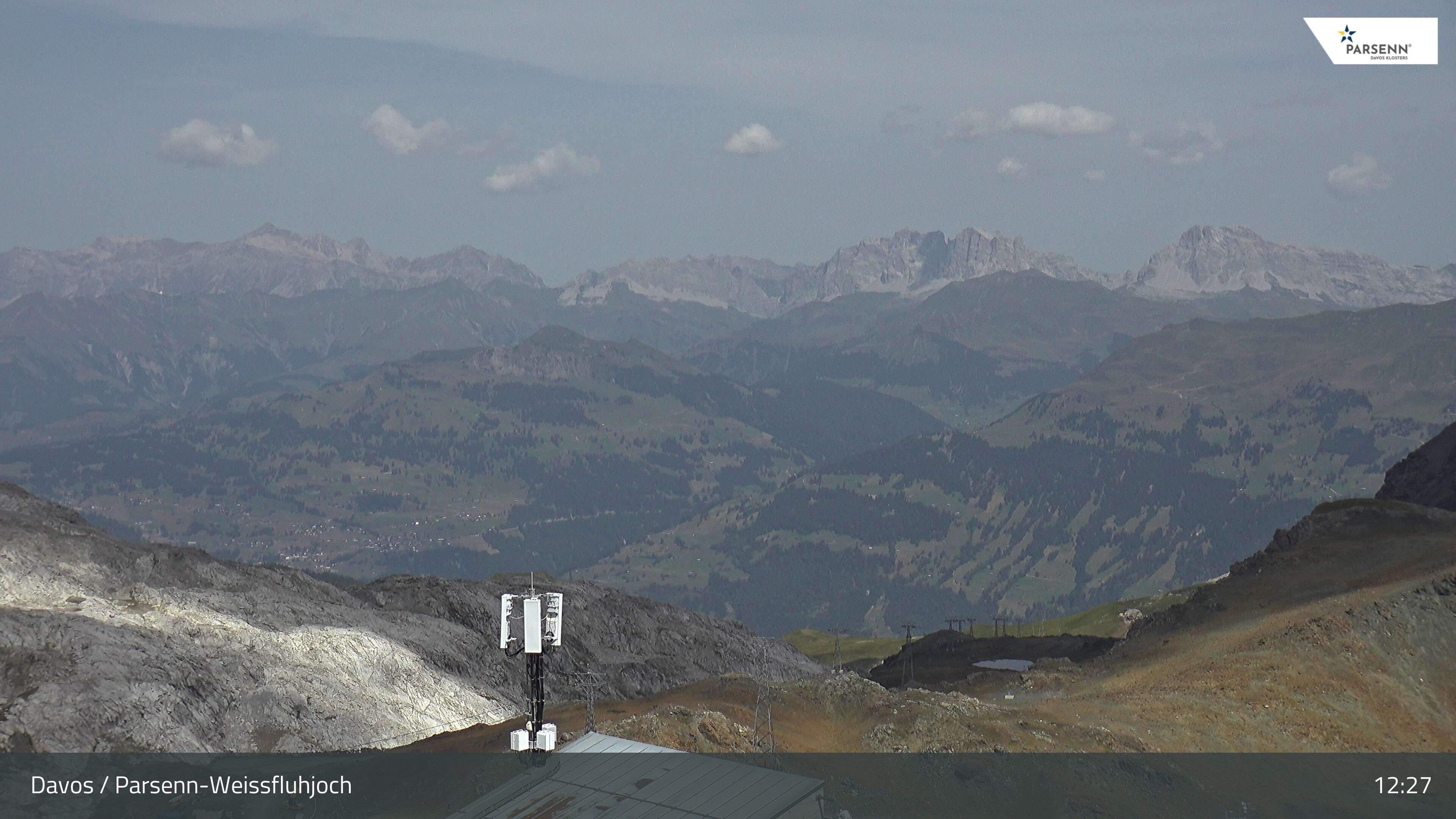 Archiv Foto Webcam Weissfluhjoch - Schifer