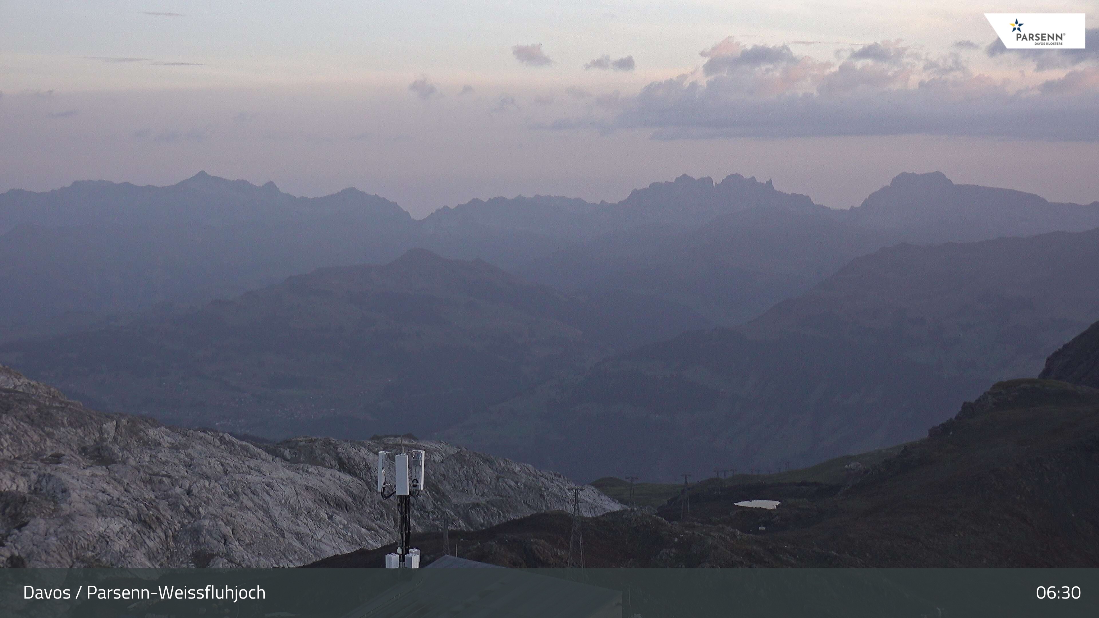 Archiv Foto Webcam Weissfluhjoch - Schifer