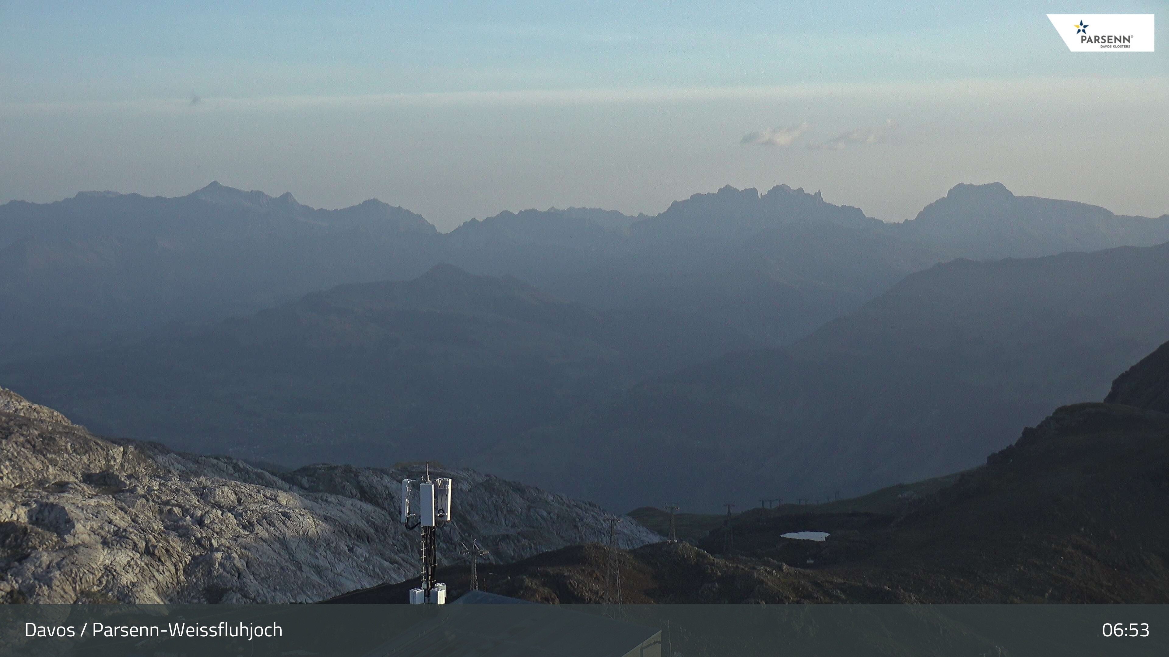 Archiv Foto Webcam Weissfluhjoch - Schifer