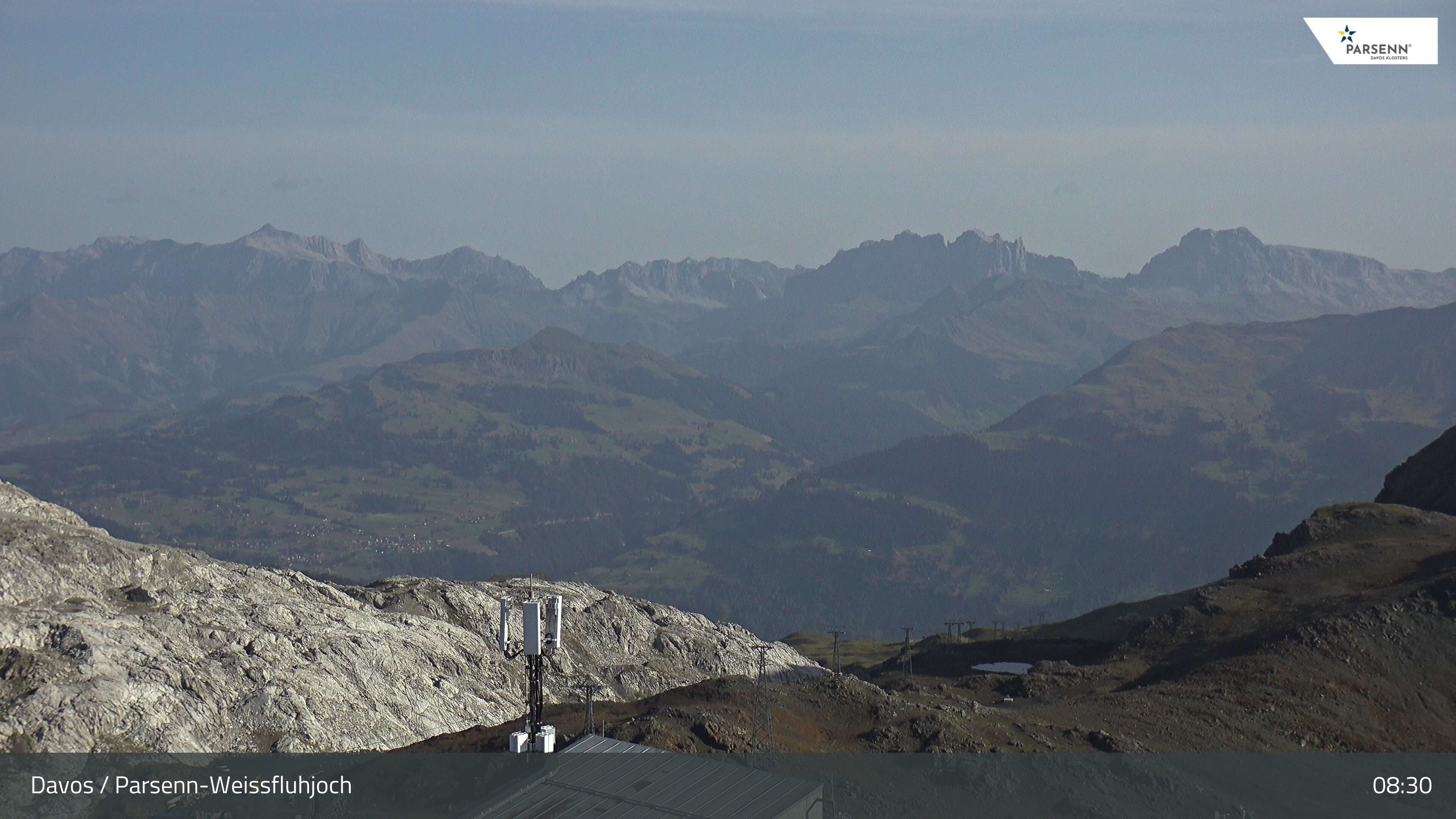 Archiv Foto Webcam Weissfluhjoch - Schifer