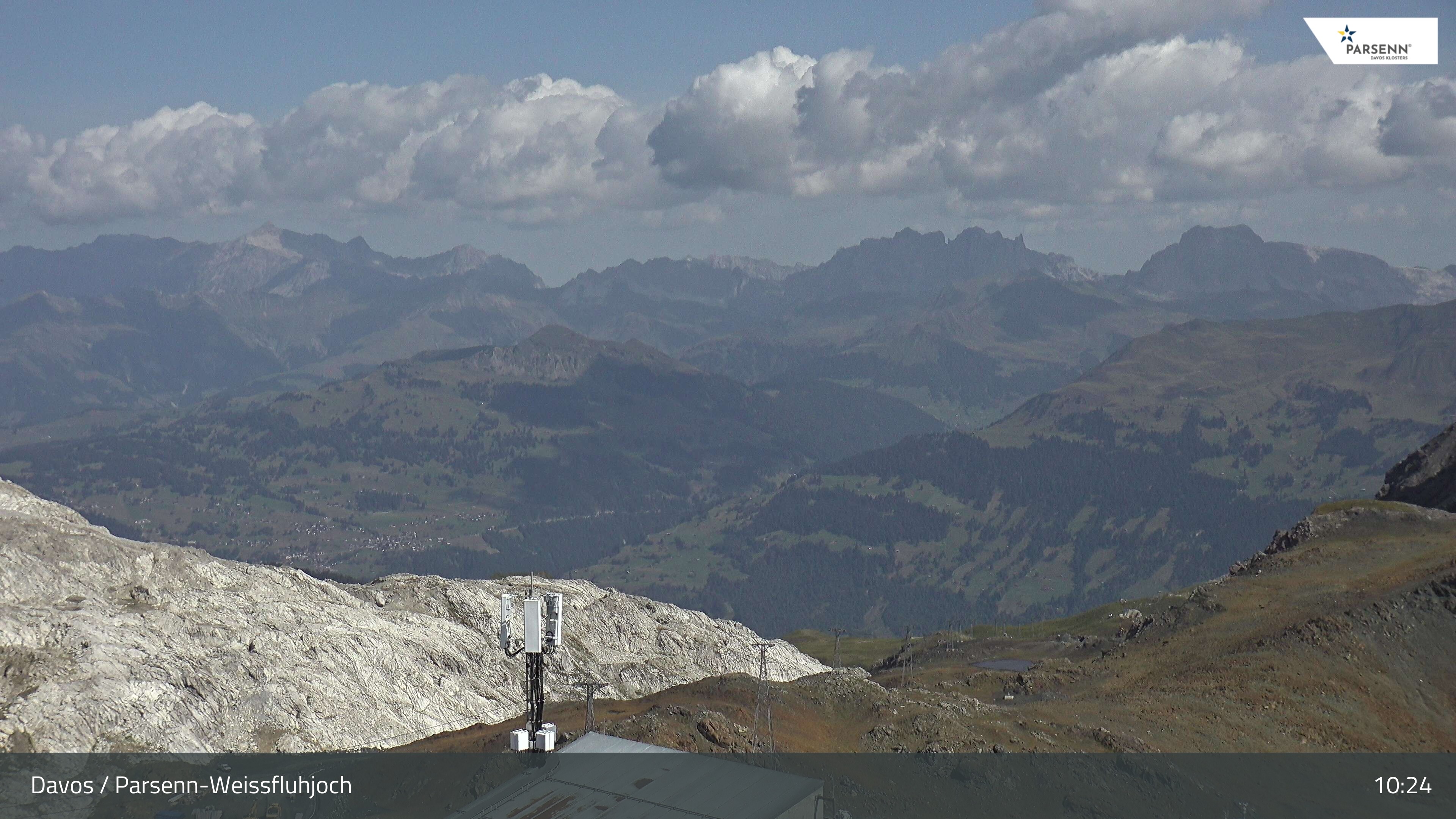 Archiv Foto Webcam Weissfluhjoch - Schifer
