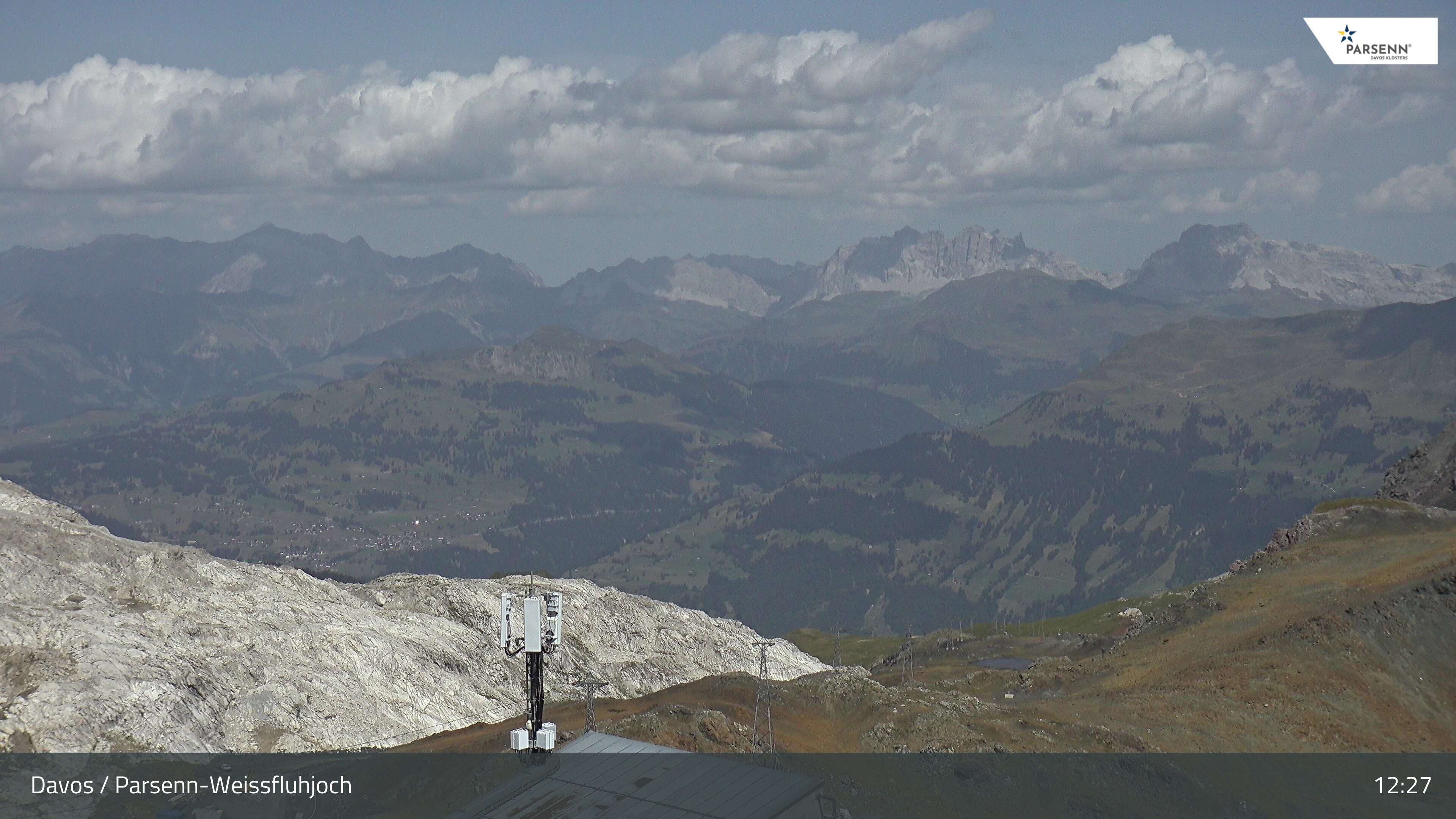 Archiv Foto Webcam Weissfluhjoch - Schifer