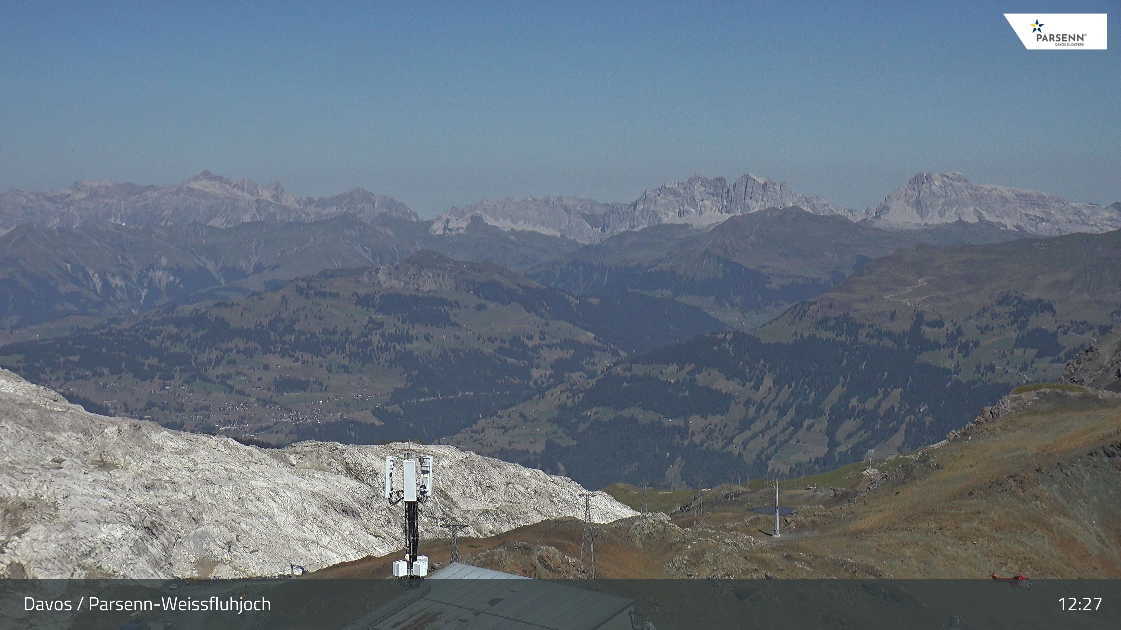 Archiv Foto Webcam Weissfluhjoch - Schifer