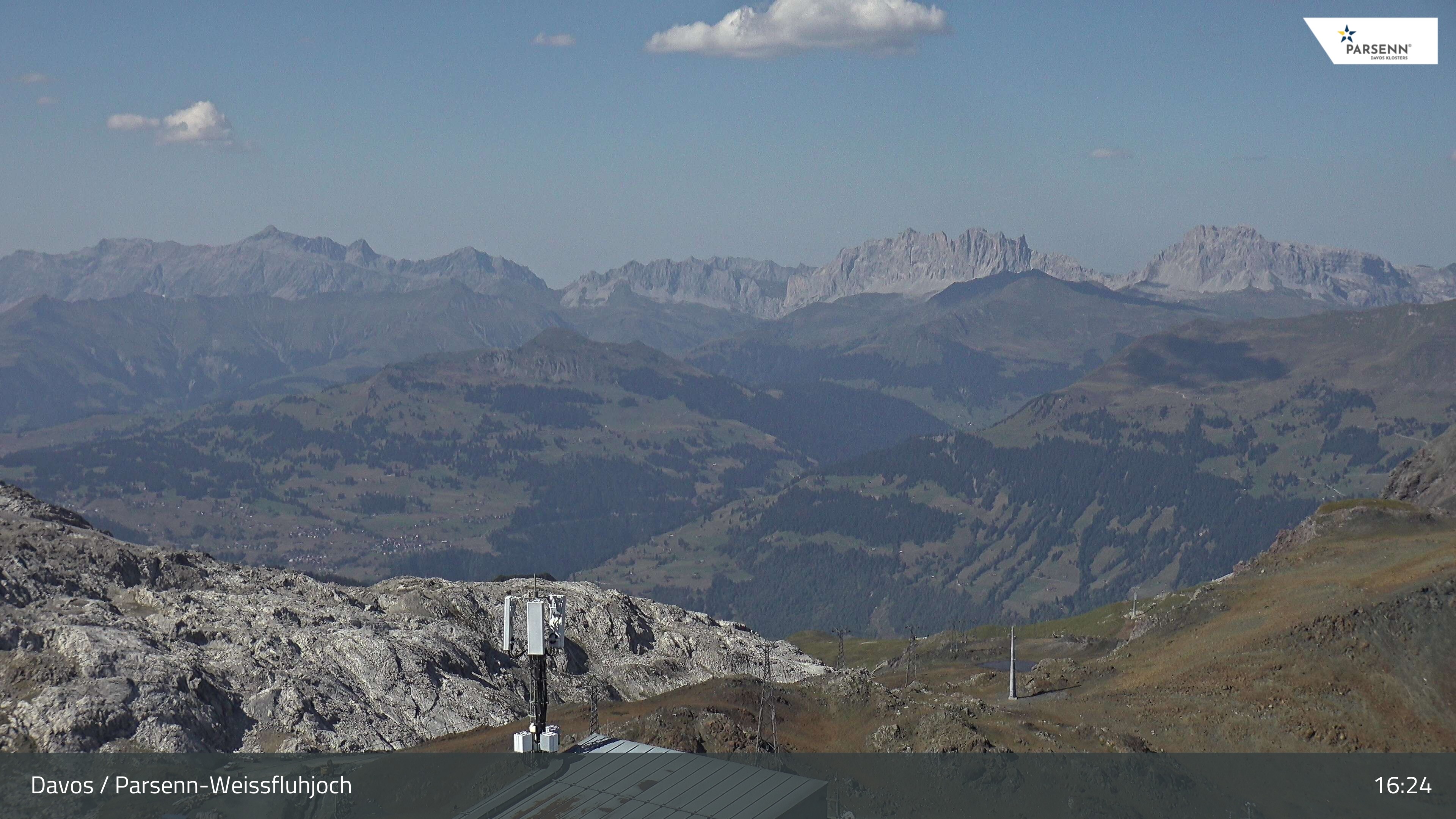 Archiv Foto Webcam Weissfluhjoch - Schifer