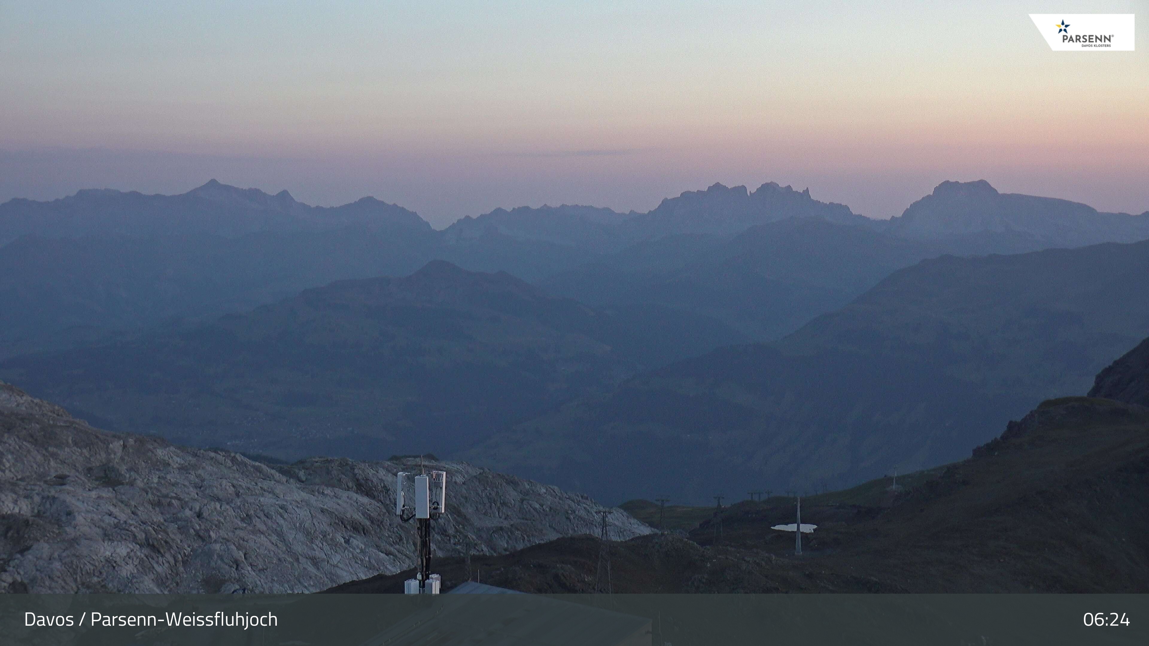 Archiv Foto Webcam Weissfluhjoch - Schifer