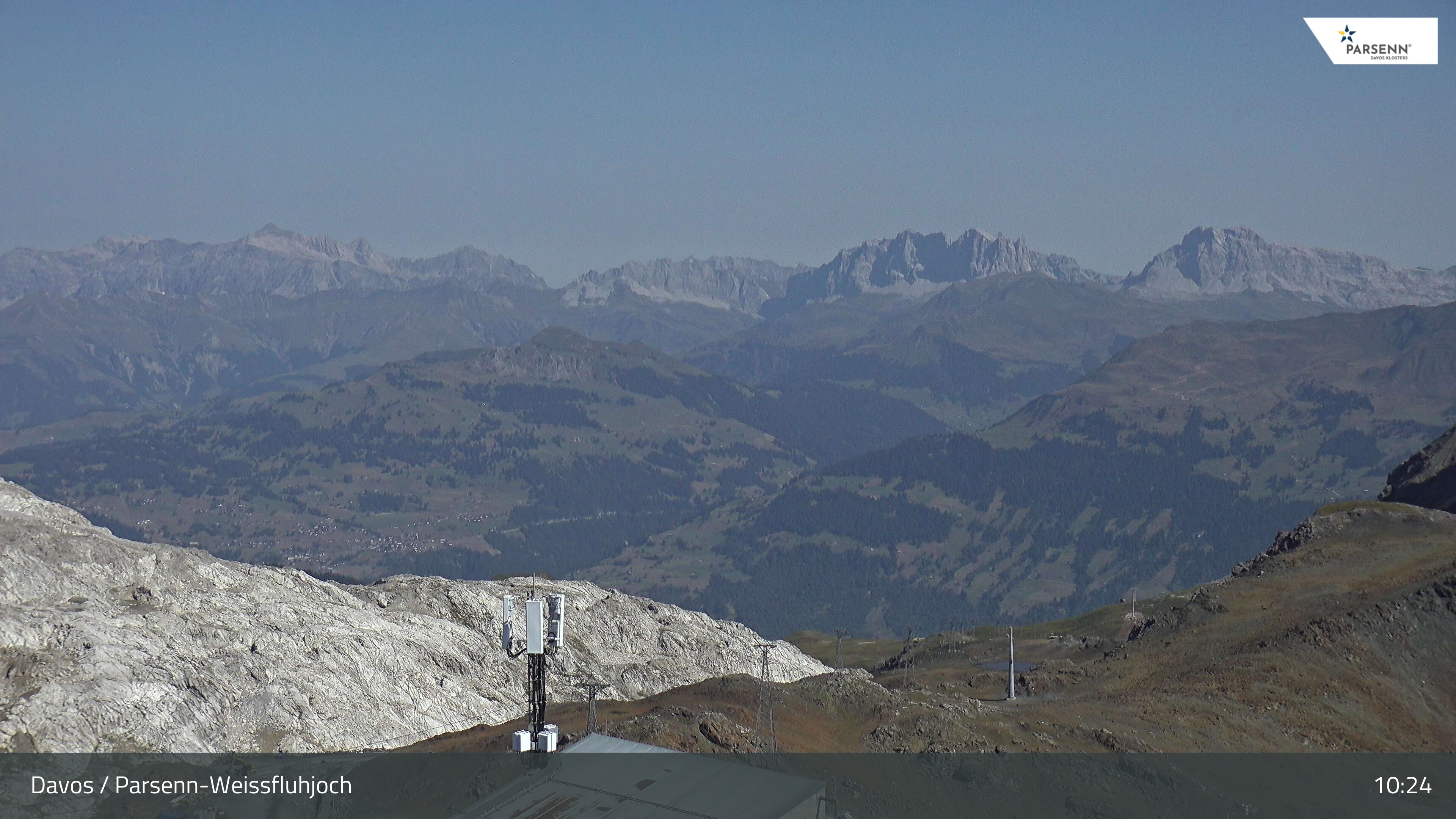 Archiv Foto Webcam Weissfluhjoch - Schifer