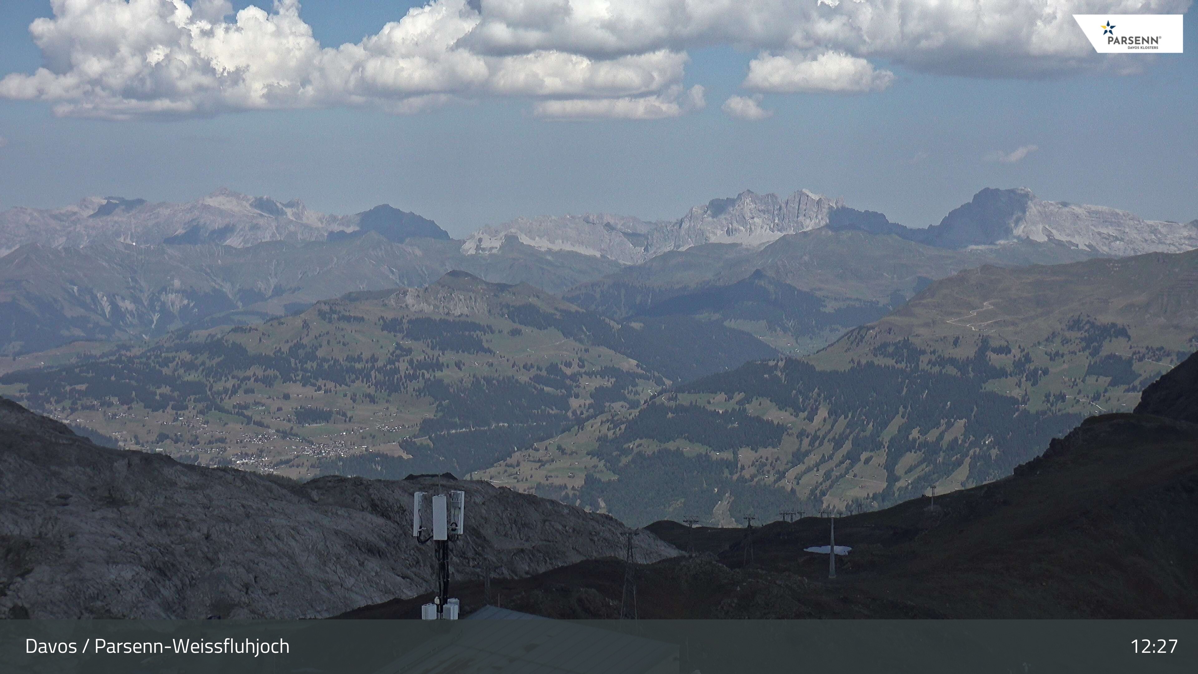 Archiv Foto Webcam Weissfluhjoch - Schifer