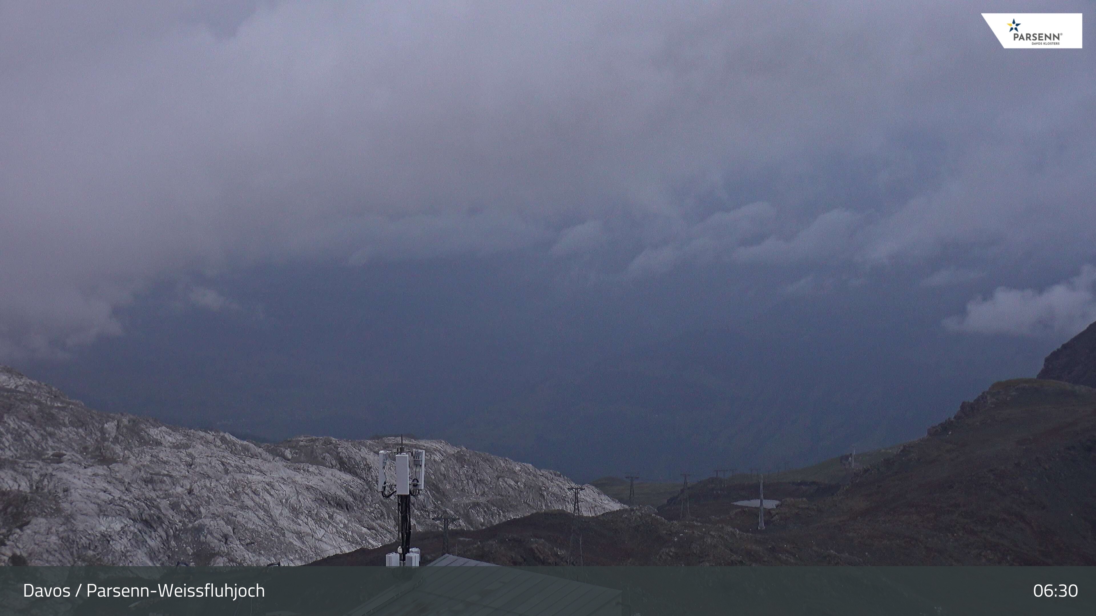 Archiv Foto Webcam Weissfluhjoch - Schifer