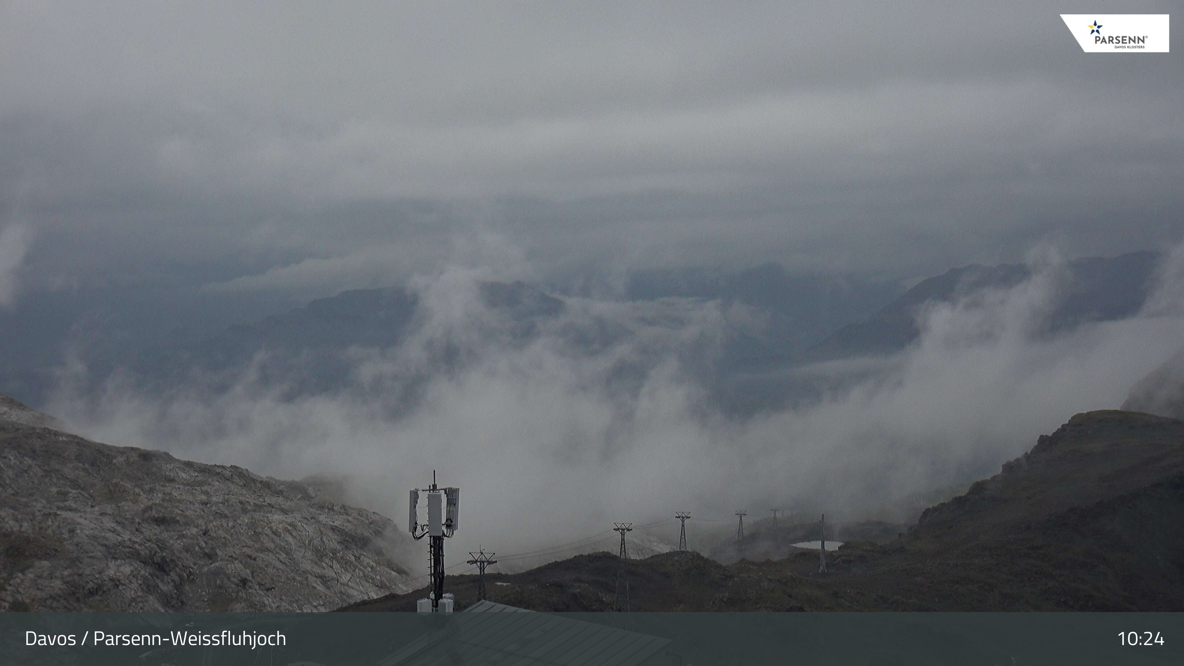 Archiv Foto Webcam Weissfluhjoch - Schifer