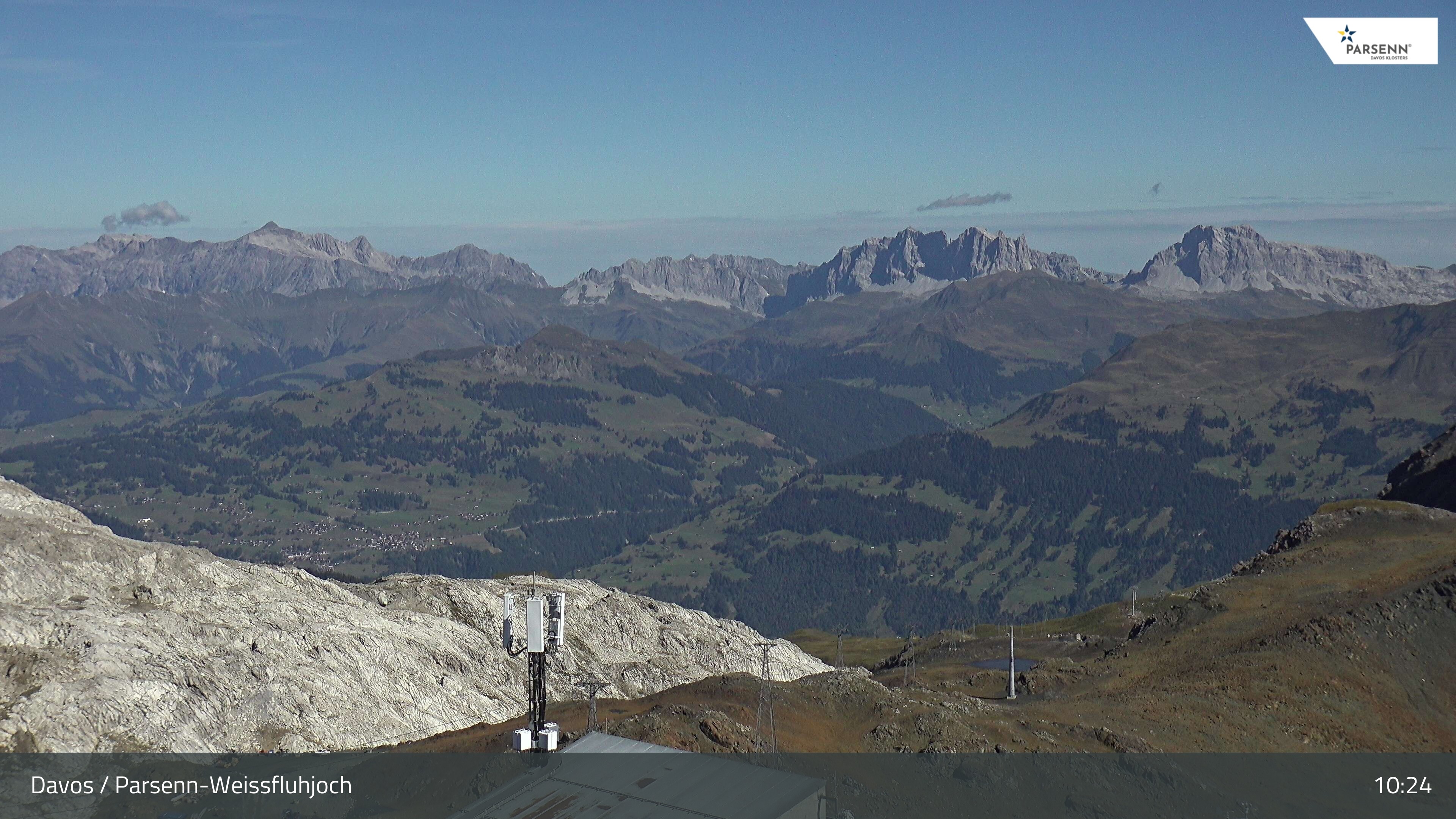 Archiv Foto Webcam Weissfluhjoch - Schifer