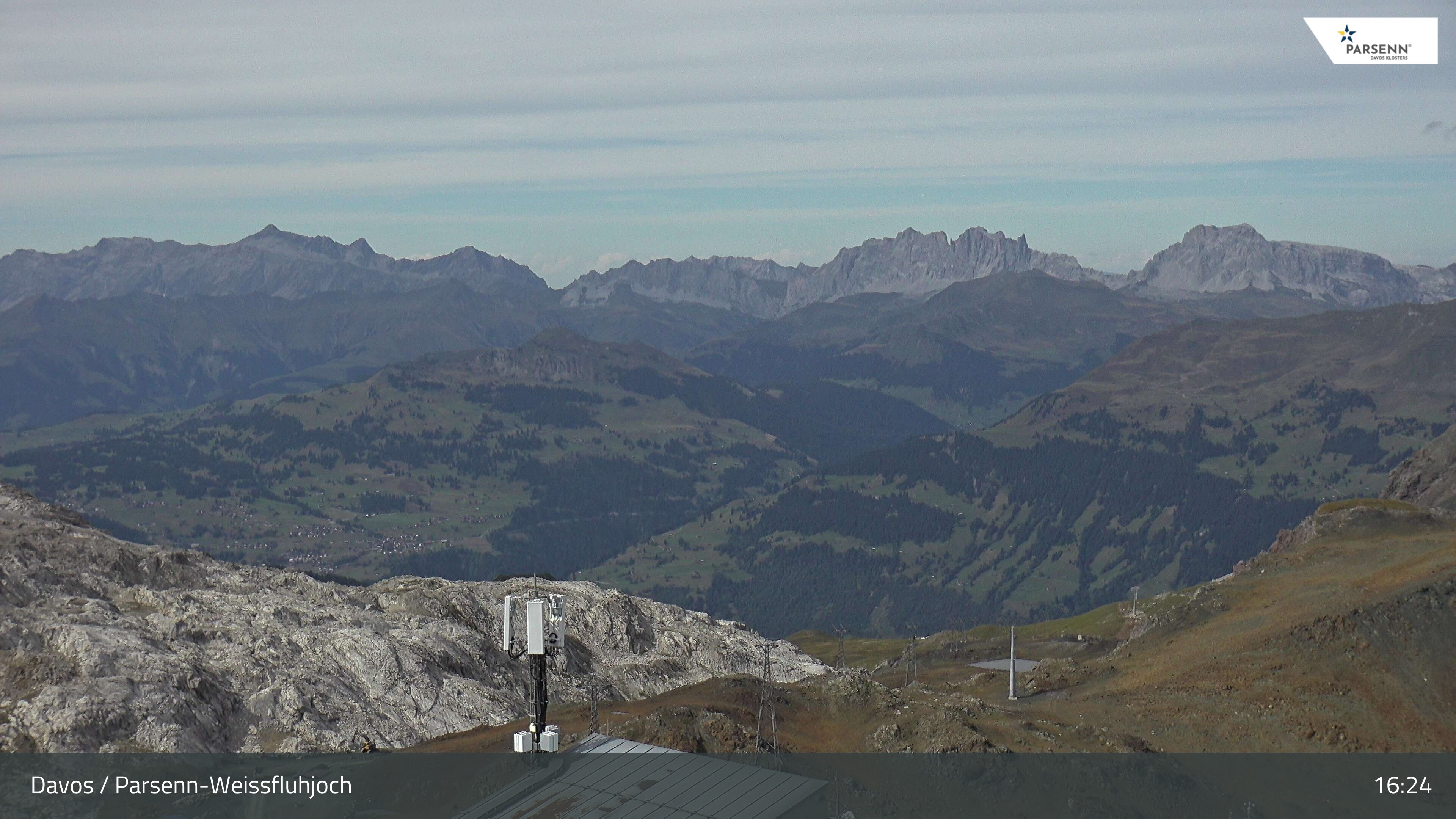 Archiv Foto Webcam Weissfluhjoch - Schifer