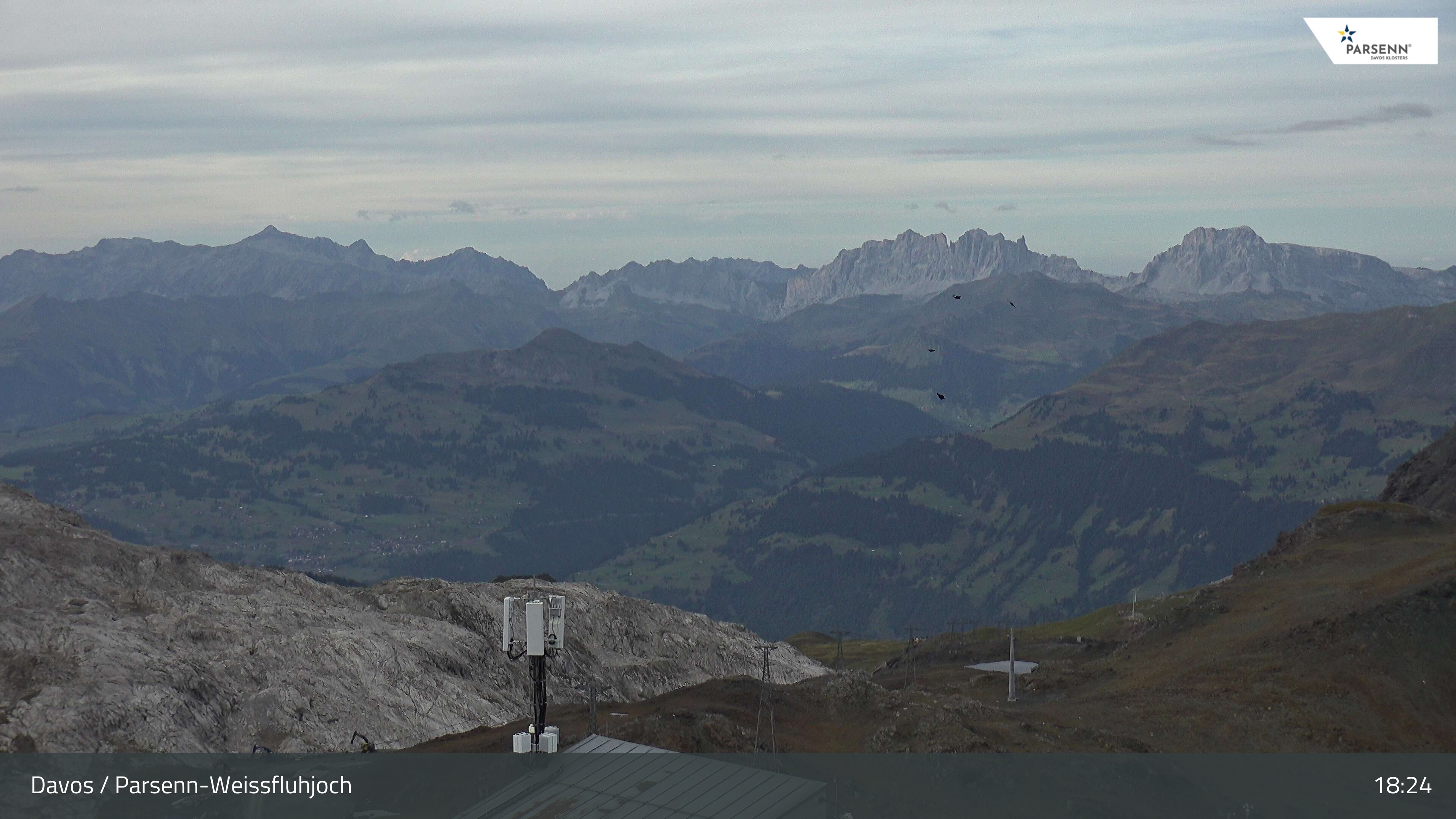 Archiv Foto Webcam Weissfluhjoch - Schifer