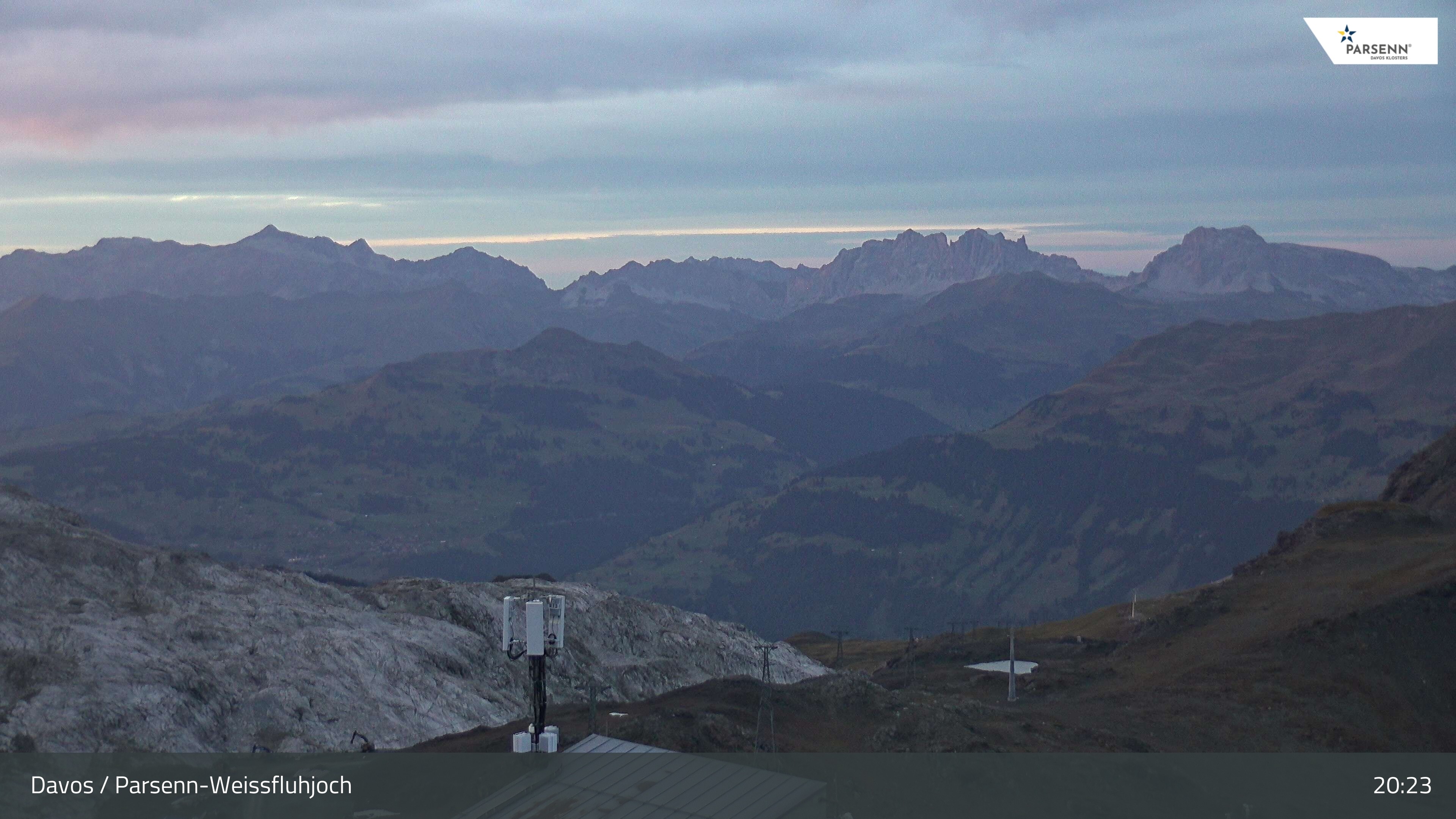Archiv Foto Webcam Weissfluhjoch - Schifer