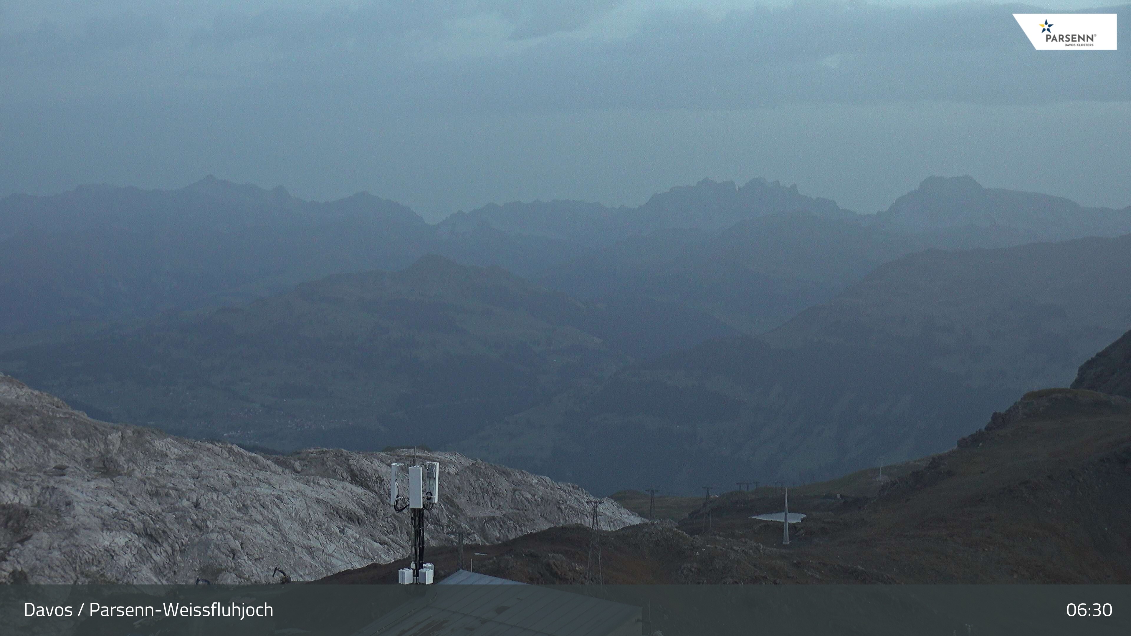 Archiv Foto Webcam Weissfluhjoch - Schifer