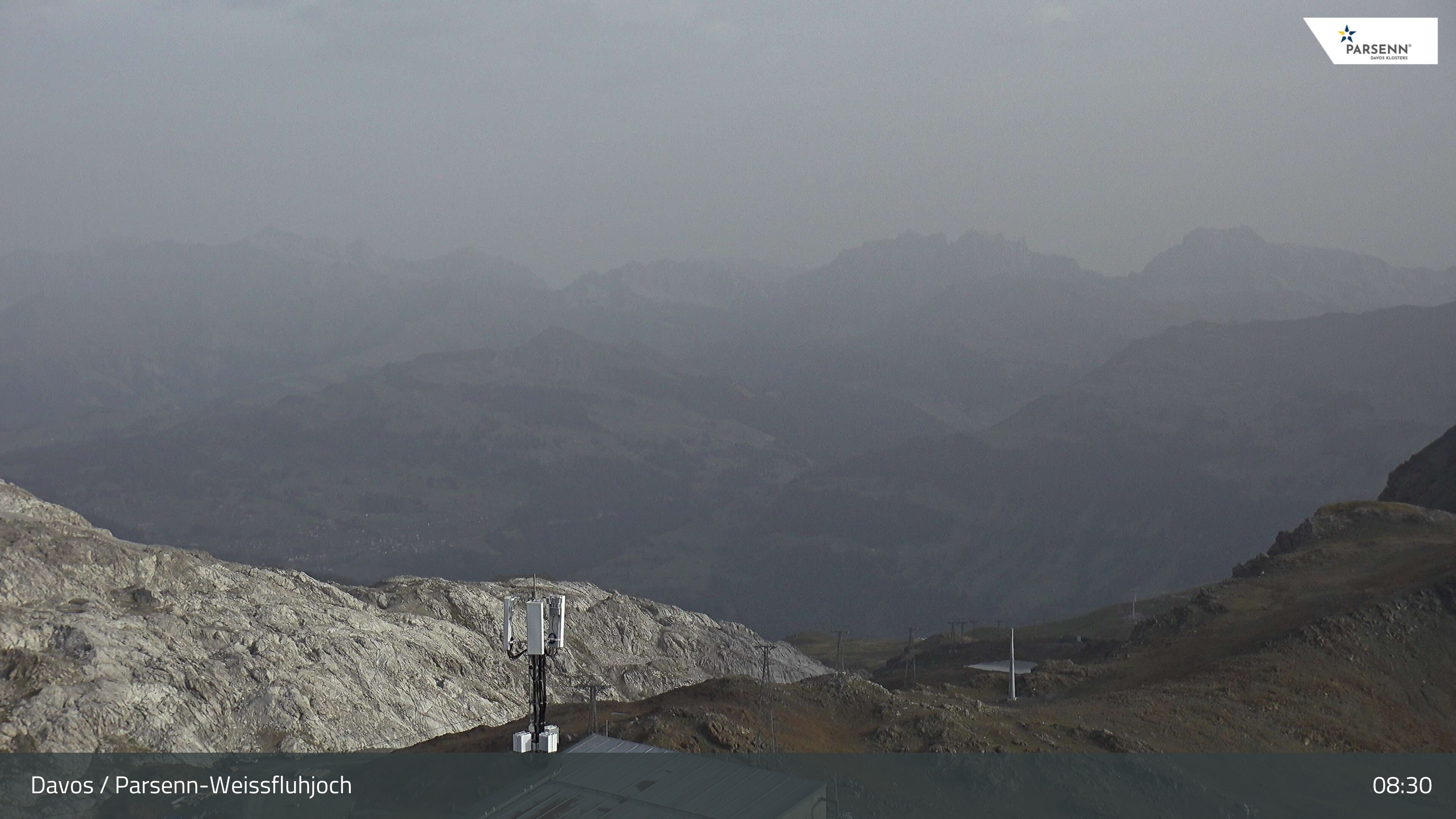 Archiv Foto Webcam Weissfluhjoch - Schifer