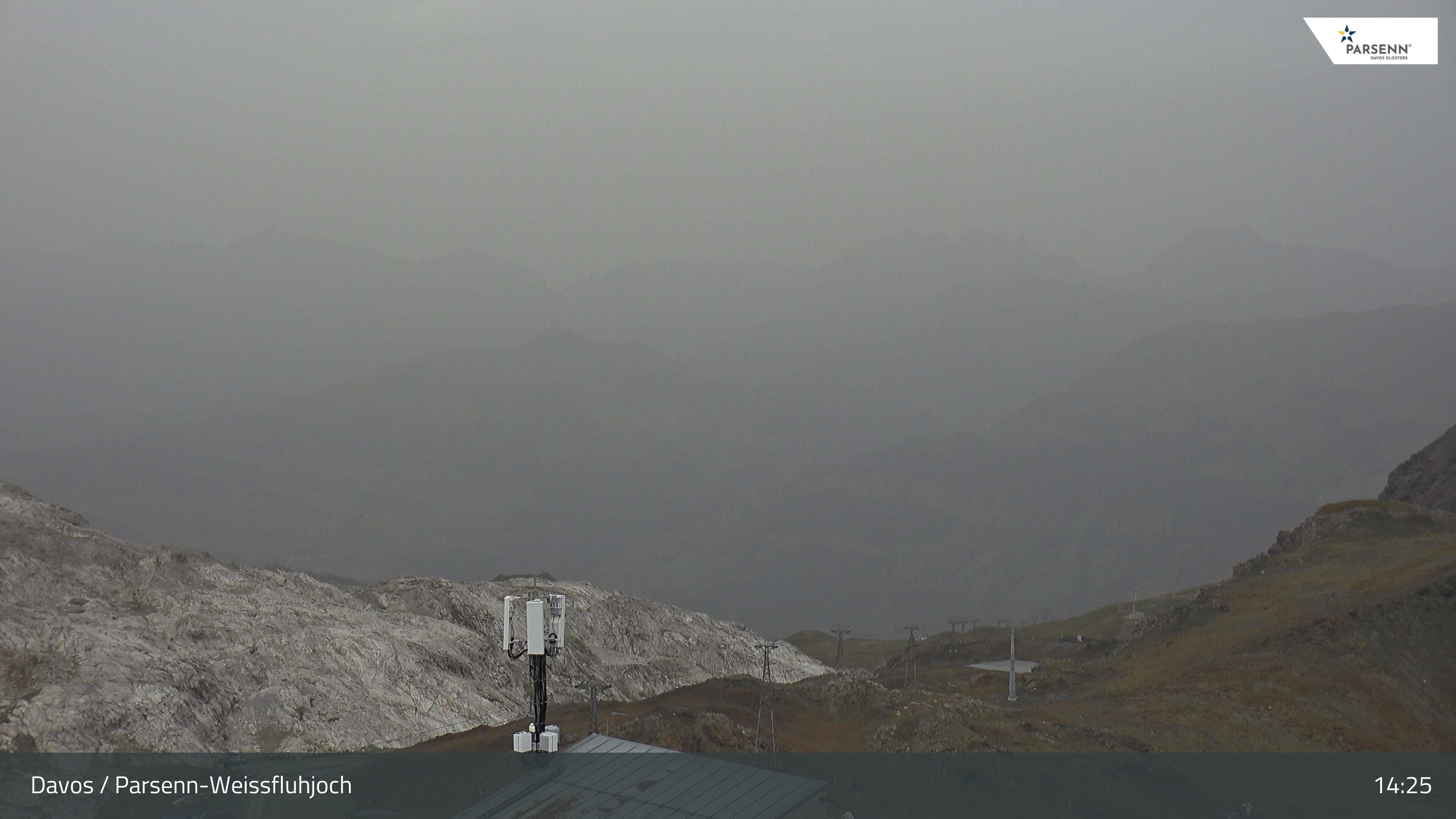 Archiv Foto Webcam Weissfluhjoch - Schifer