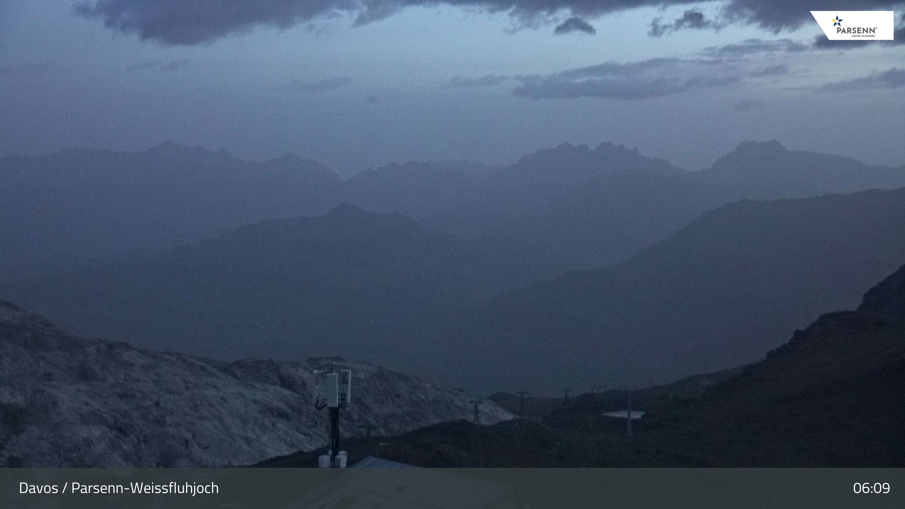 Archiv Foto Webcam Weissfluhjoch - Schifer