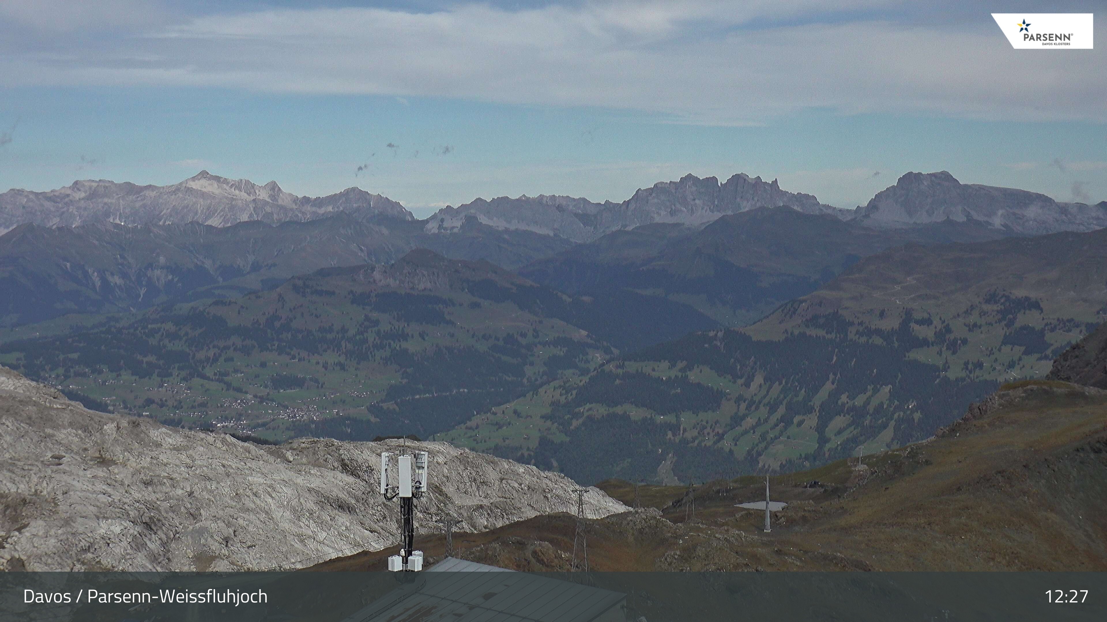 Archiv Foto Webcam Weissfluhjoch - Schifer