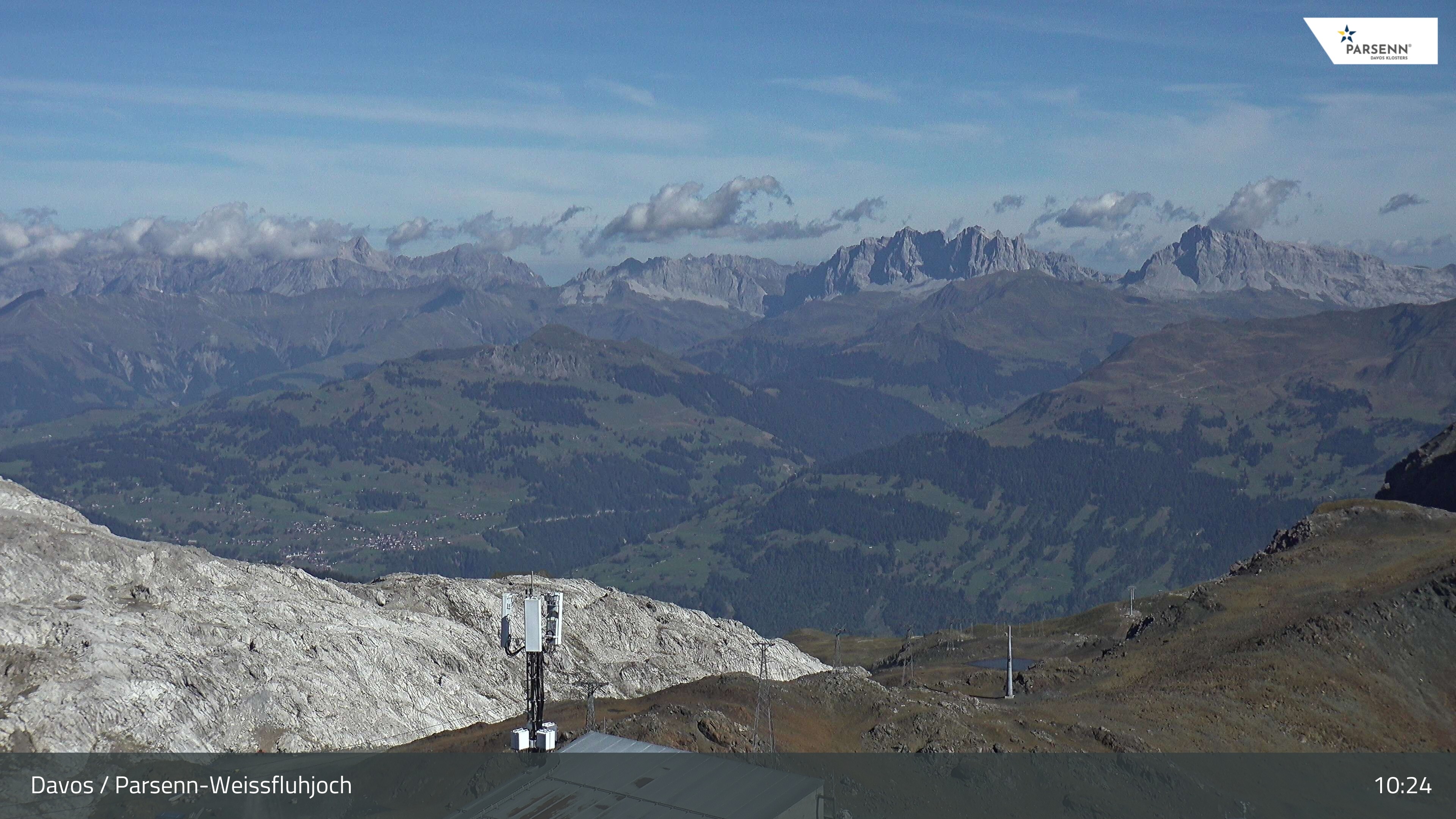 Archiv Foto Webcam Weissfluhjoch - Schifer