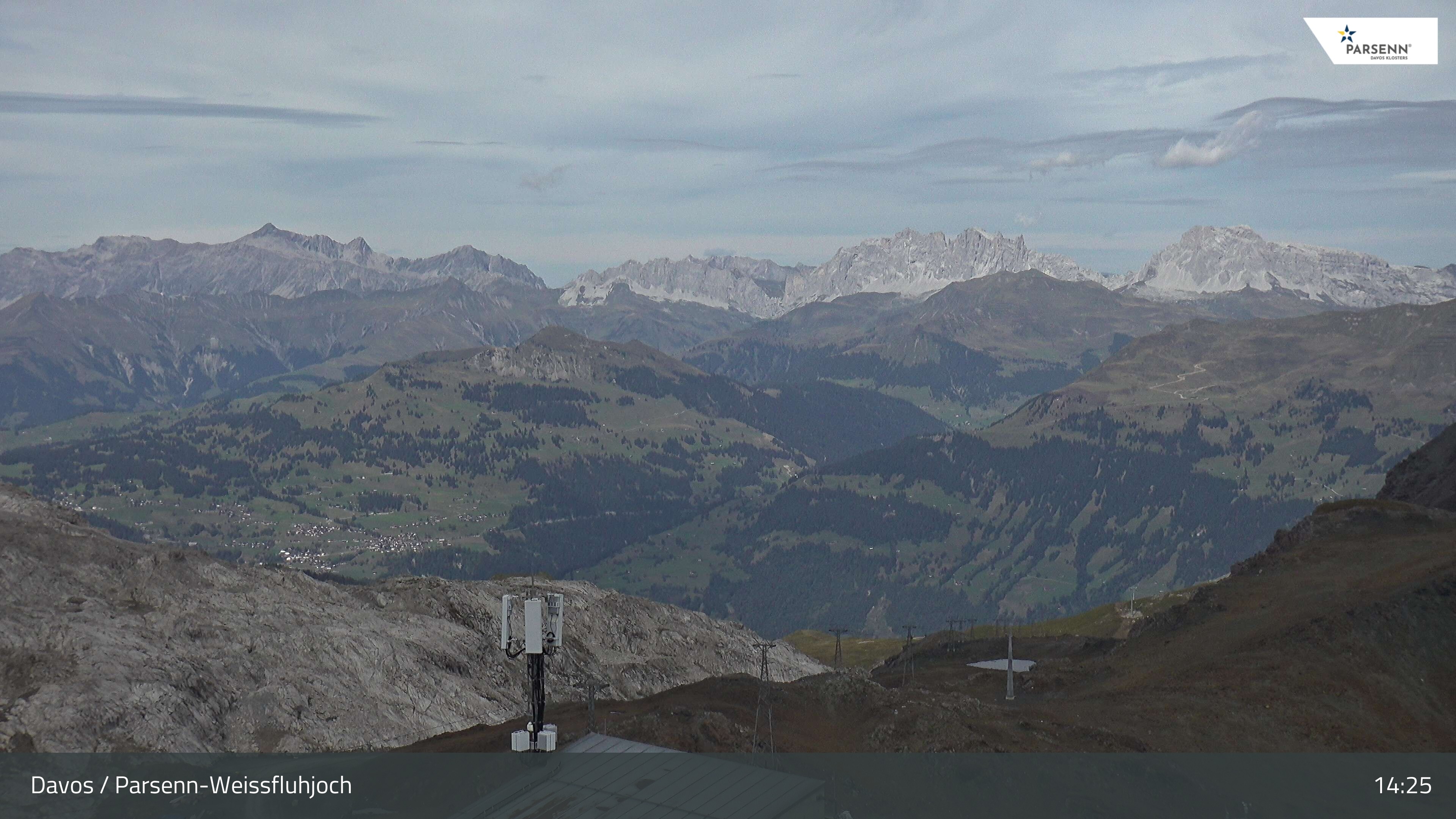 Archiv Foto Webcam Weissfluhjoch - Schifer