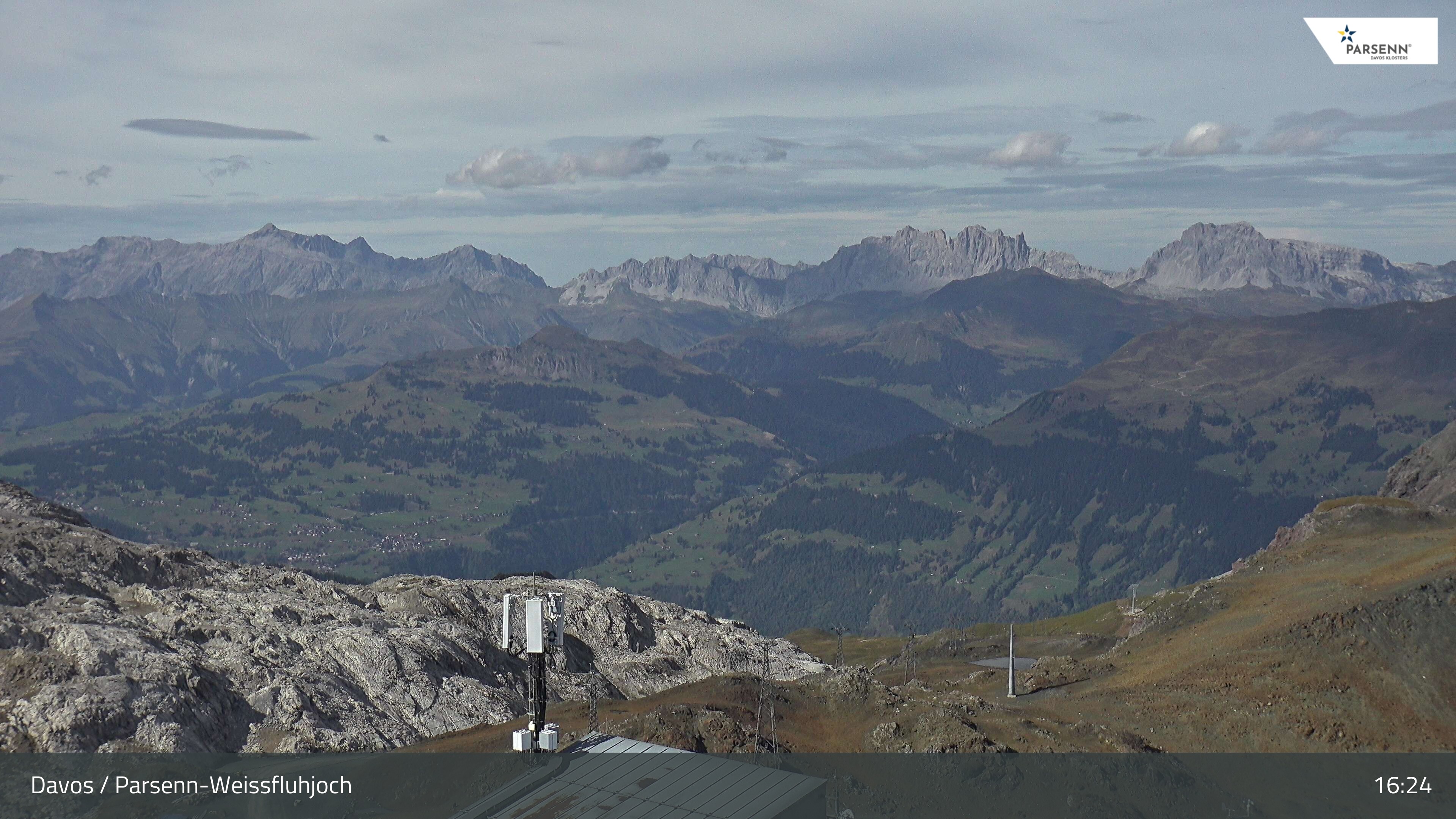 Archiv Foto Webcam Weissfluhjoch - Schifer